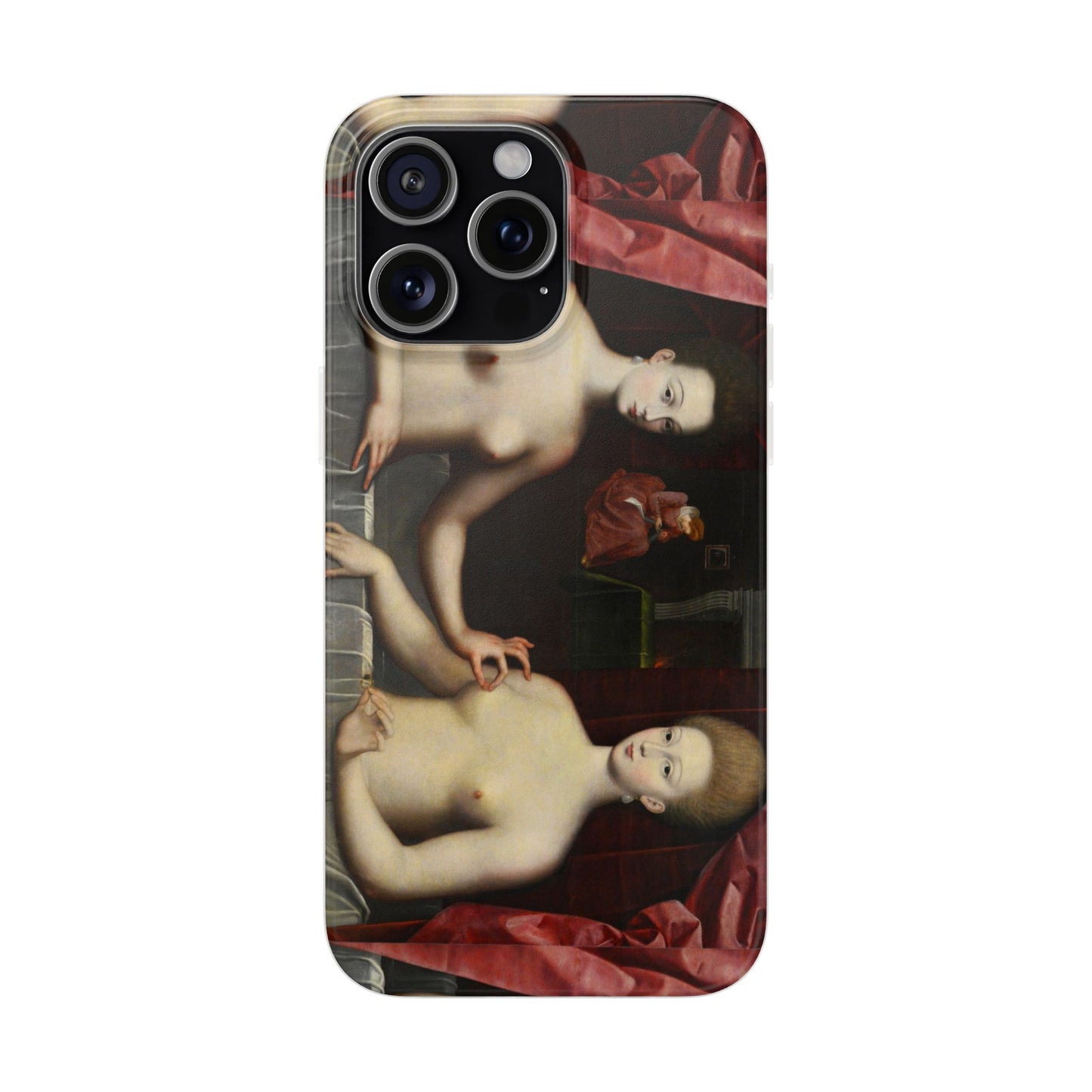 Gabrielle d'Estrées and One of Her Sisters iPhone case, Art iPhone case