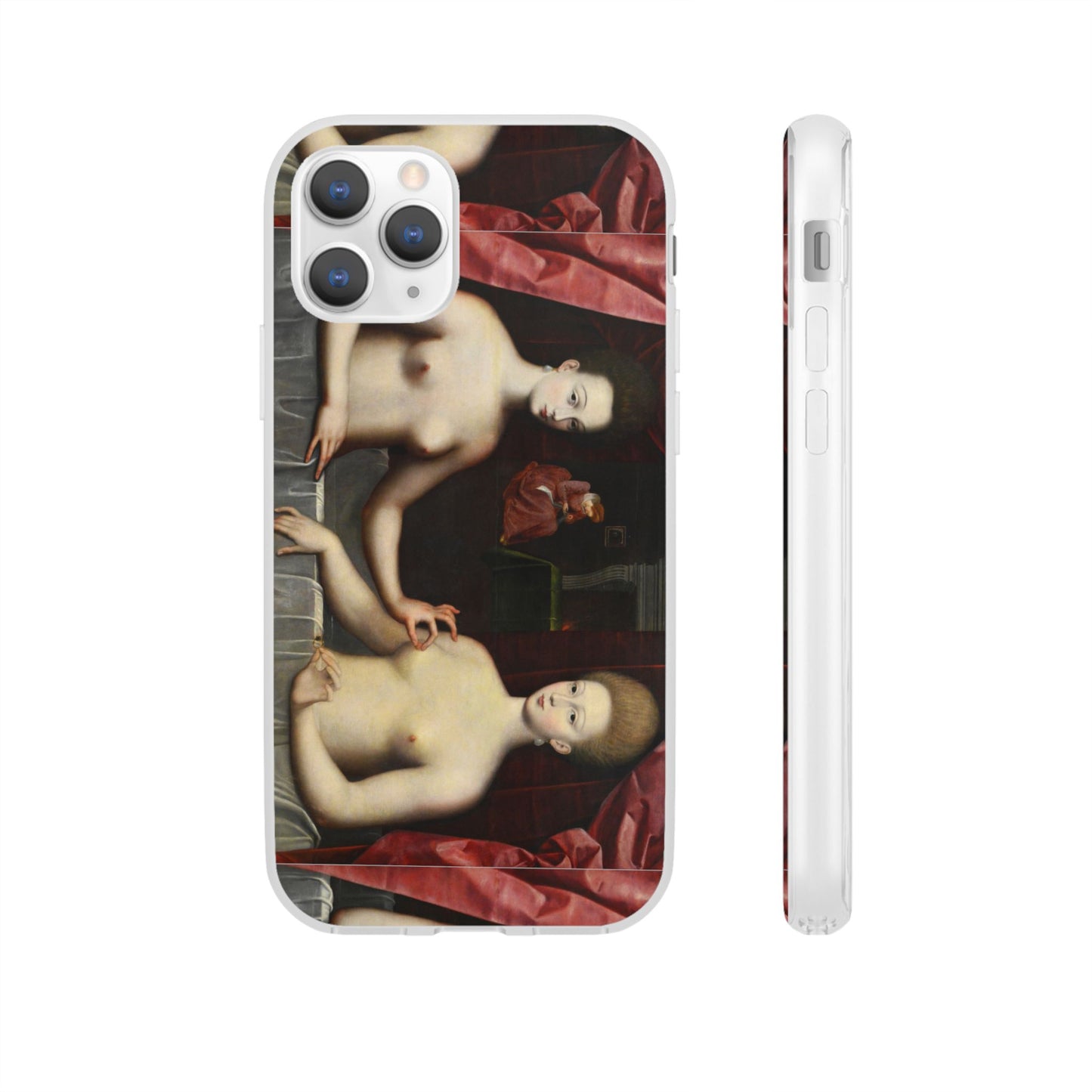 Gabrielle d'Estrées and One of Her Sisters iPhone case, Art iPhone case
