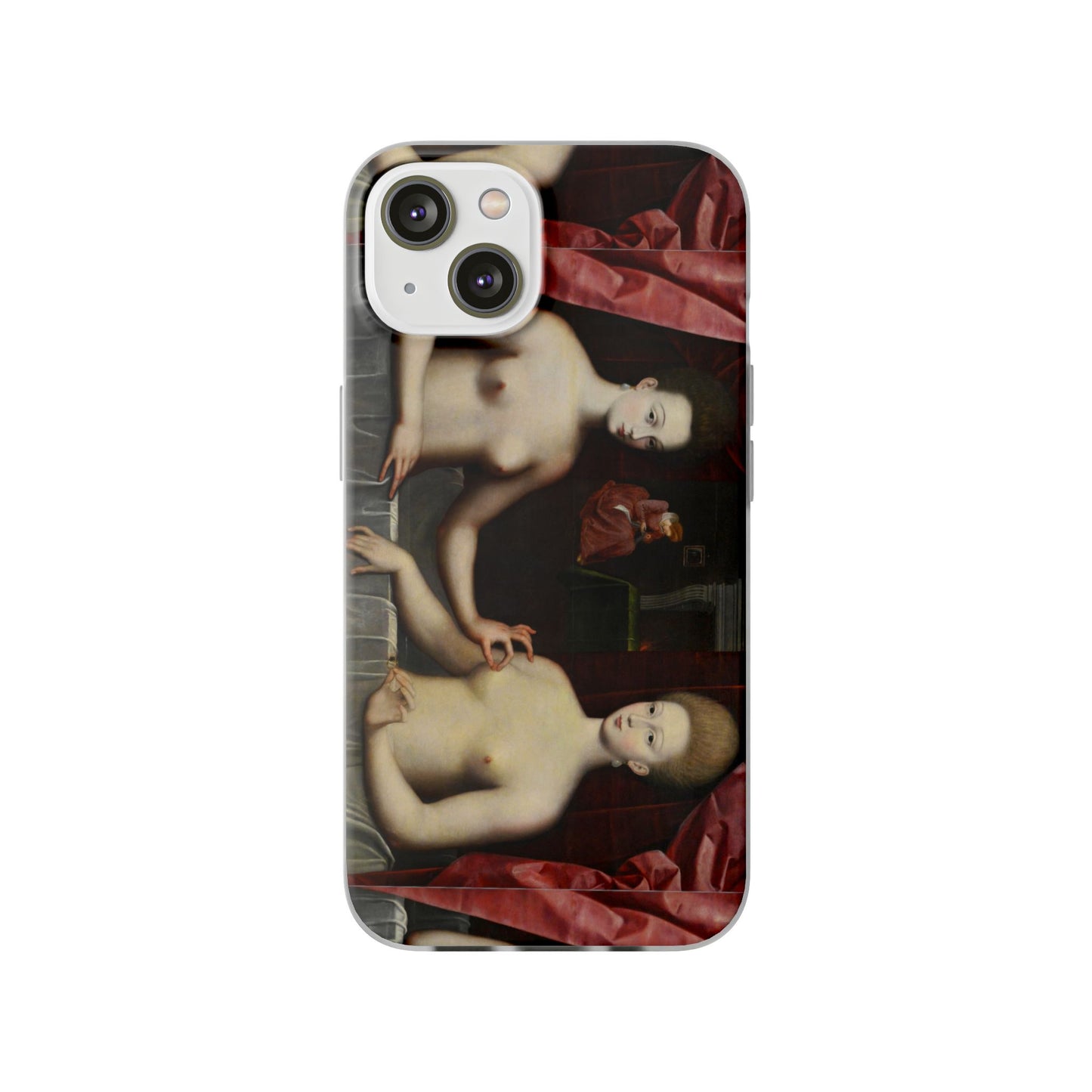 Gabrielle d'Estrées and One of Her Sisters iPhone case, Art iPhone case