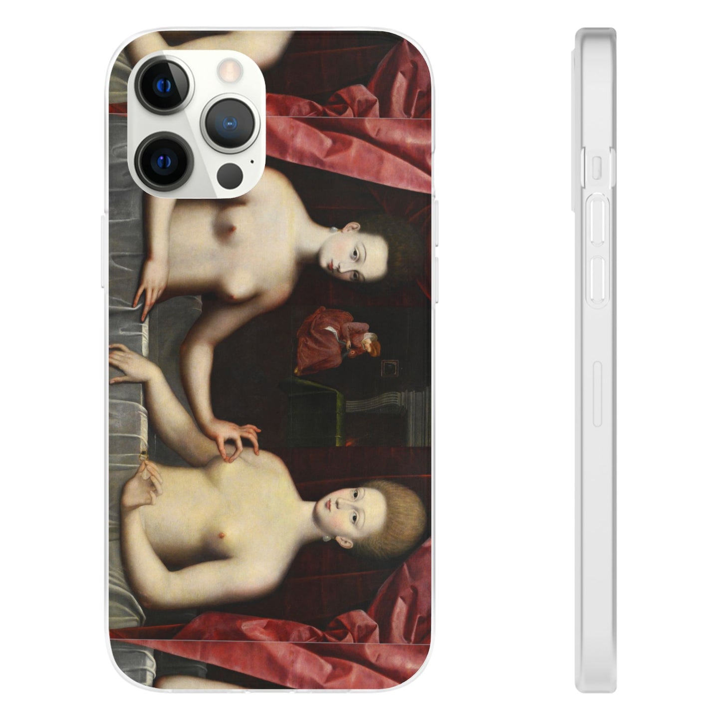 Gabrielle d'Estrées and One of Her Sisters iPhone case, Art iPhone case