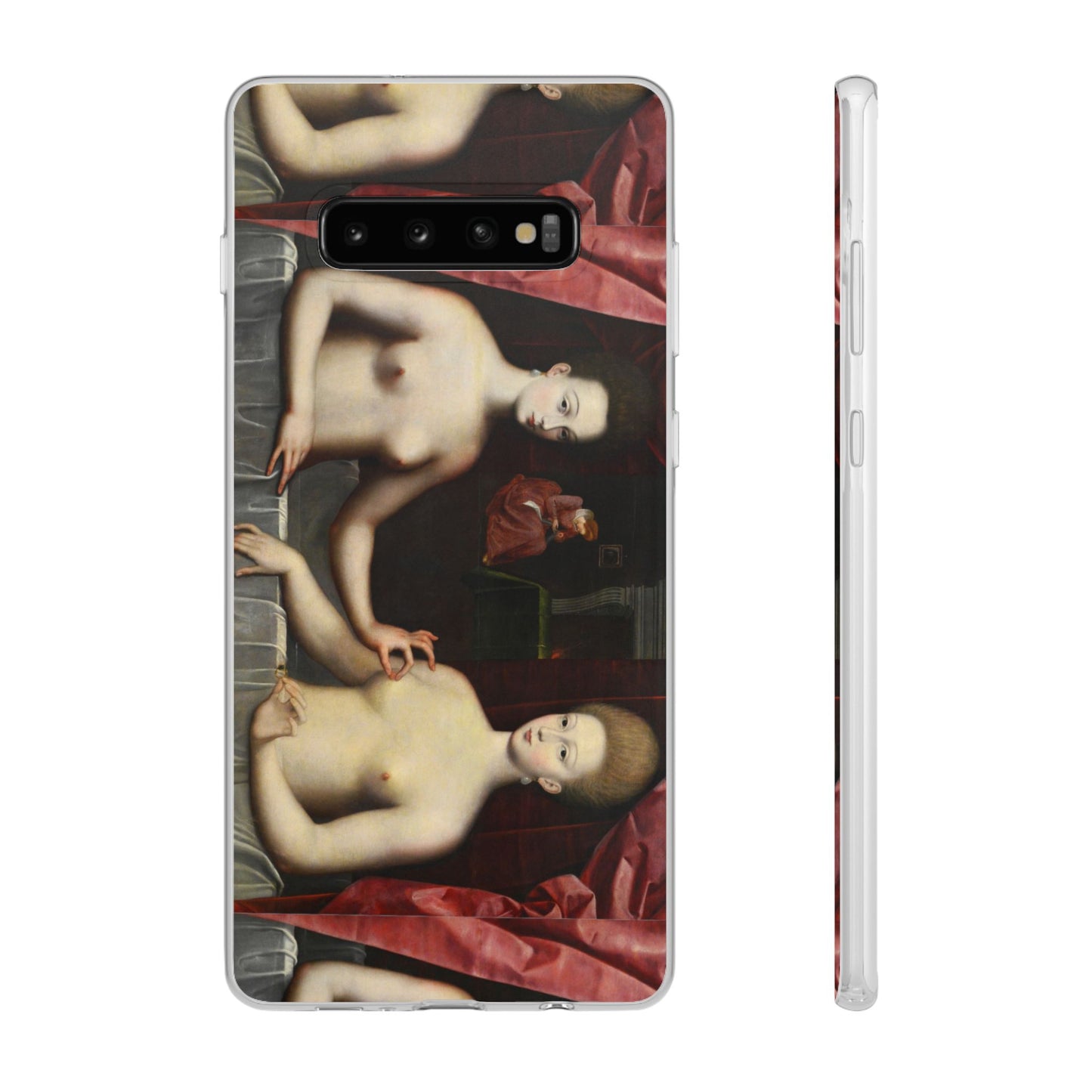 Gabrielle d'Estrées and One of Her Sisters iPhone case, Art iPhone case