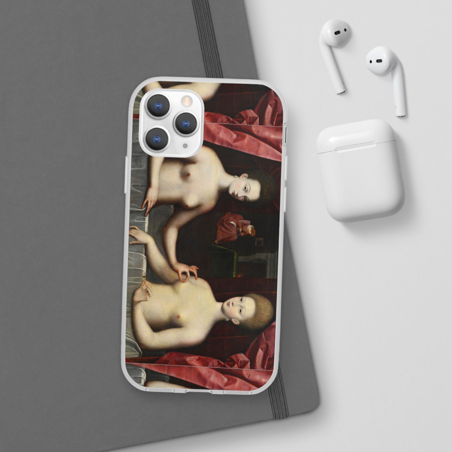Gabrielle d'Estrées and One of Her Sisters iPhone case, Art iPhone case