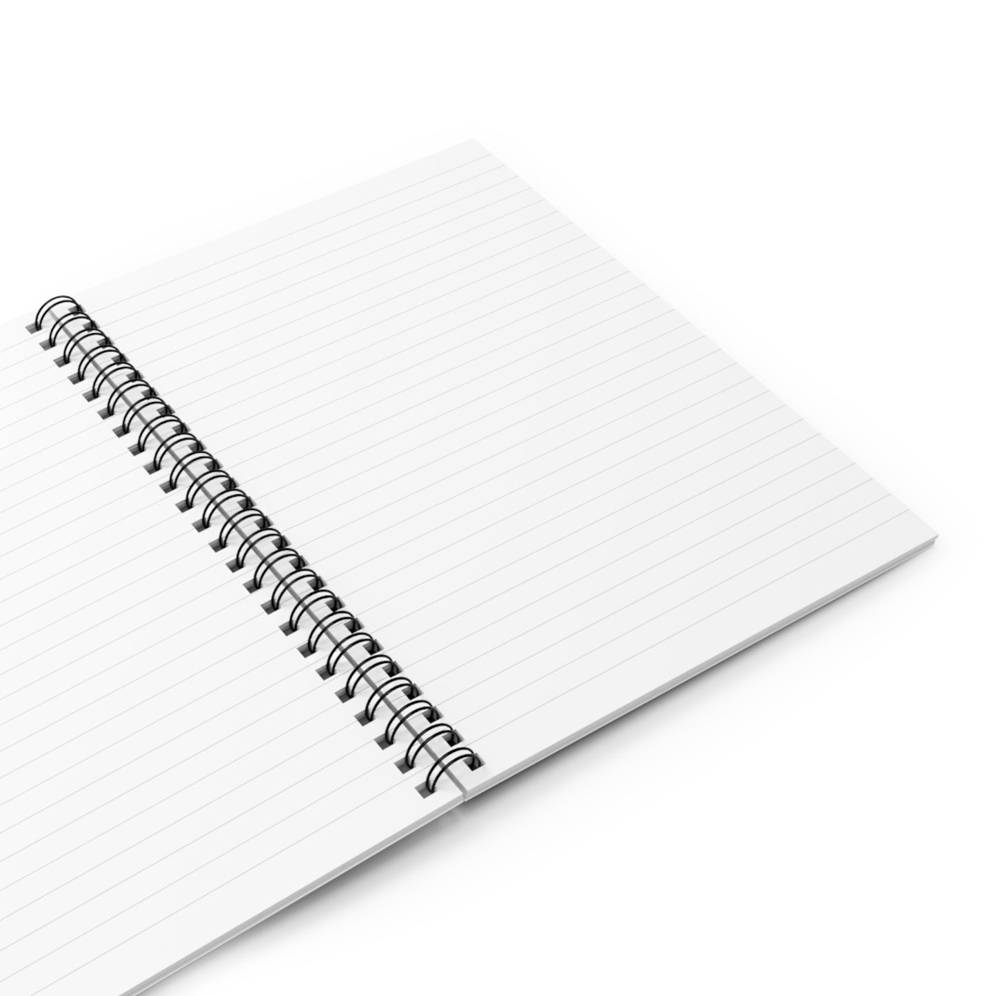 Elegant Spiral Notebook - Artistic Design with Floral and Parrot Motif Guitar Girl