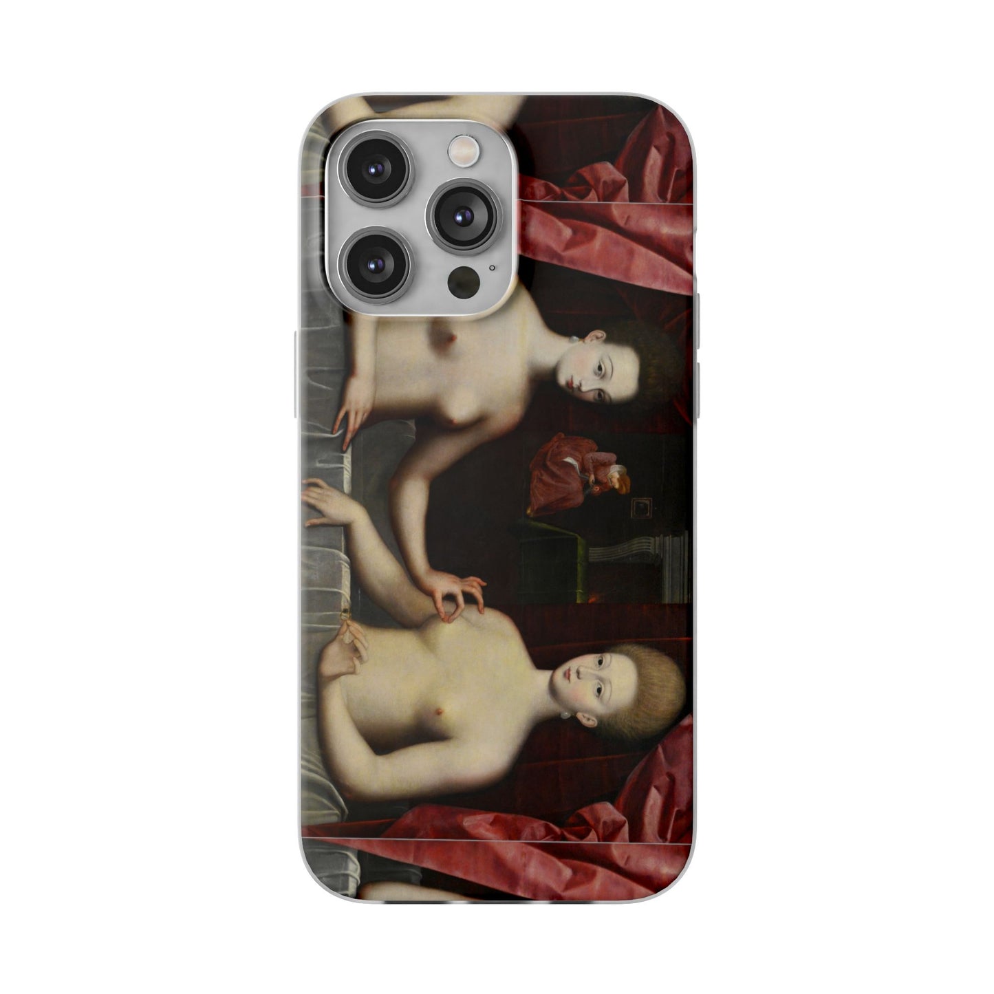 Gabrielle d'Estrées and One of Her Sisters iPhone case, Art iPhone case
