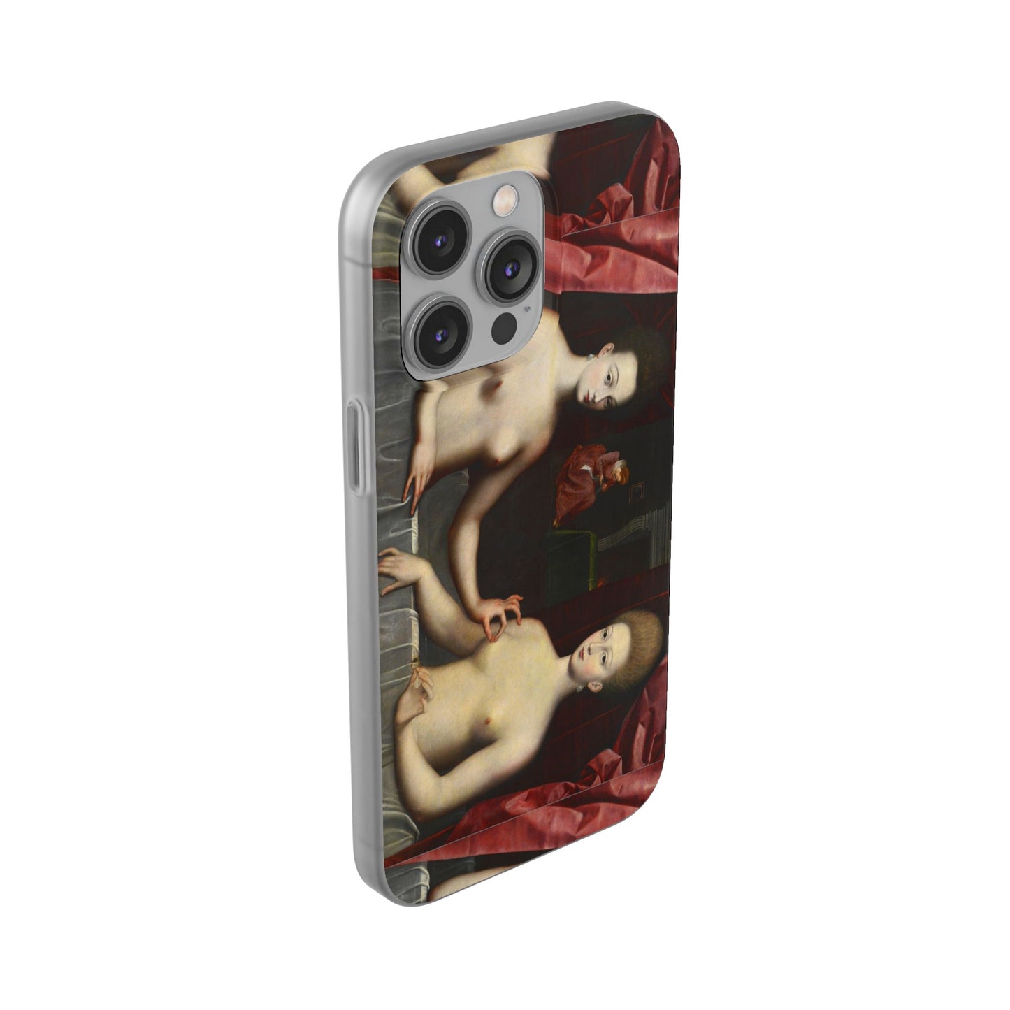 Gabrielle d'Estrées and One of Her Sisters iPhone case, Art iPhone case