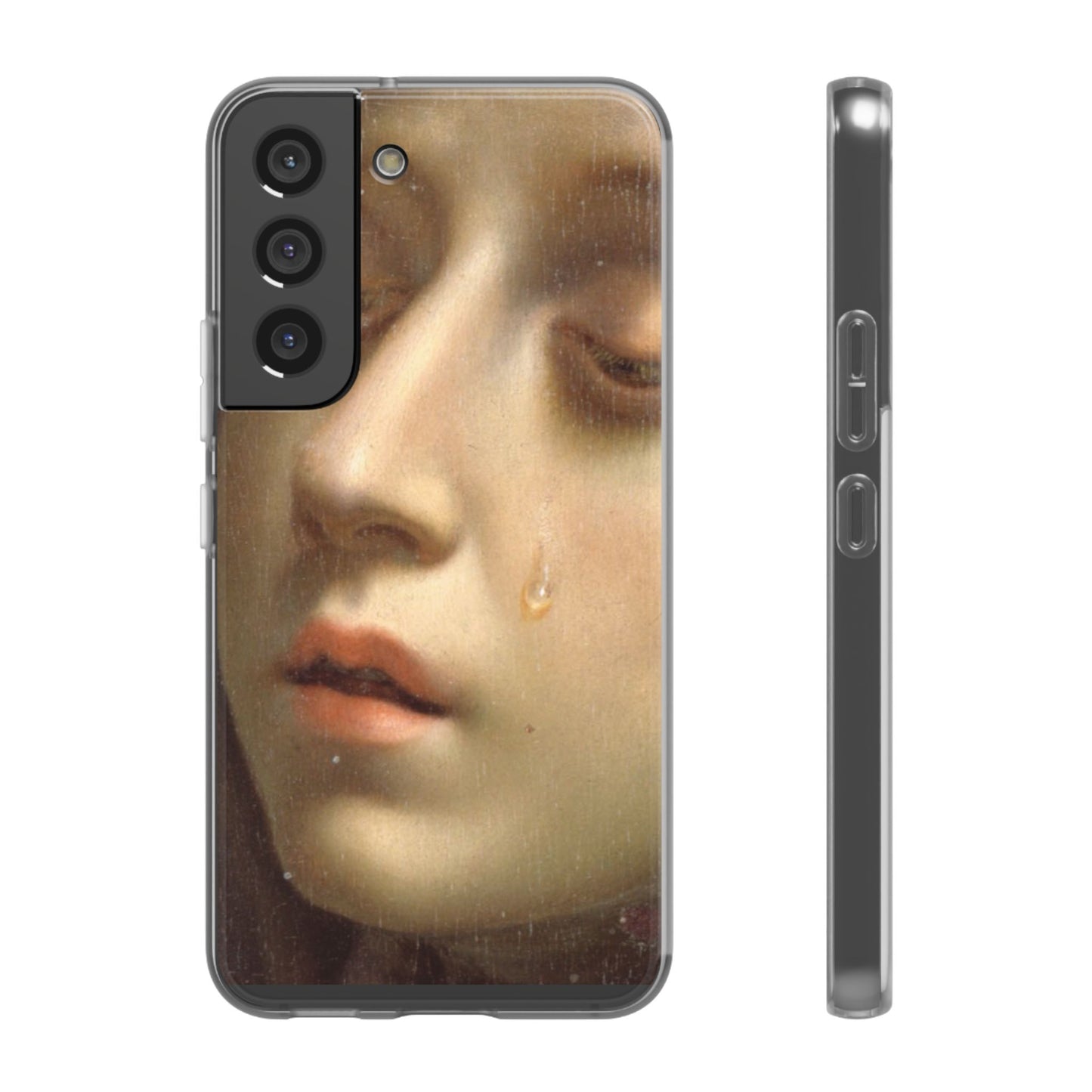 Renaissance tears detail iPhone Case, Aesthetic iPhone case