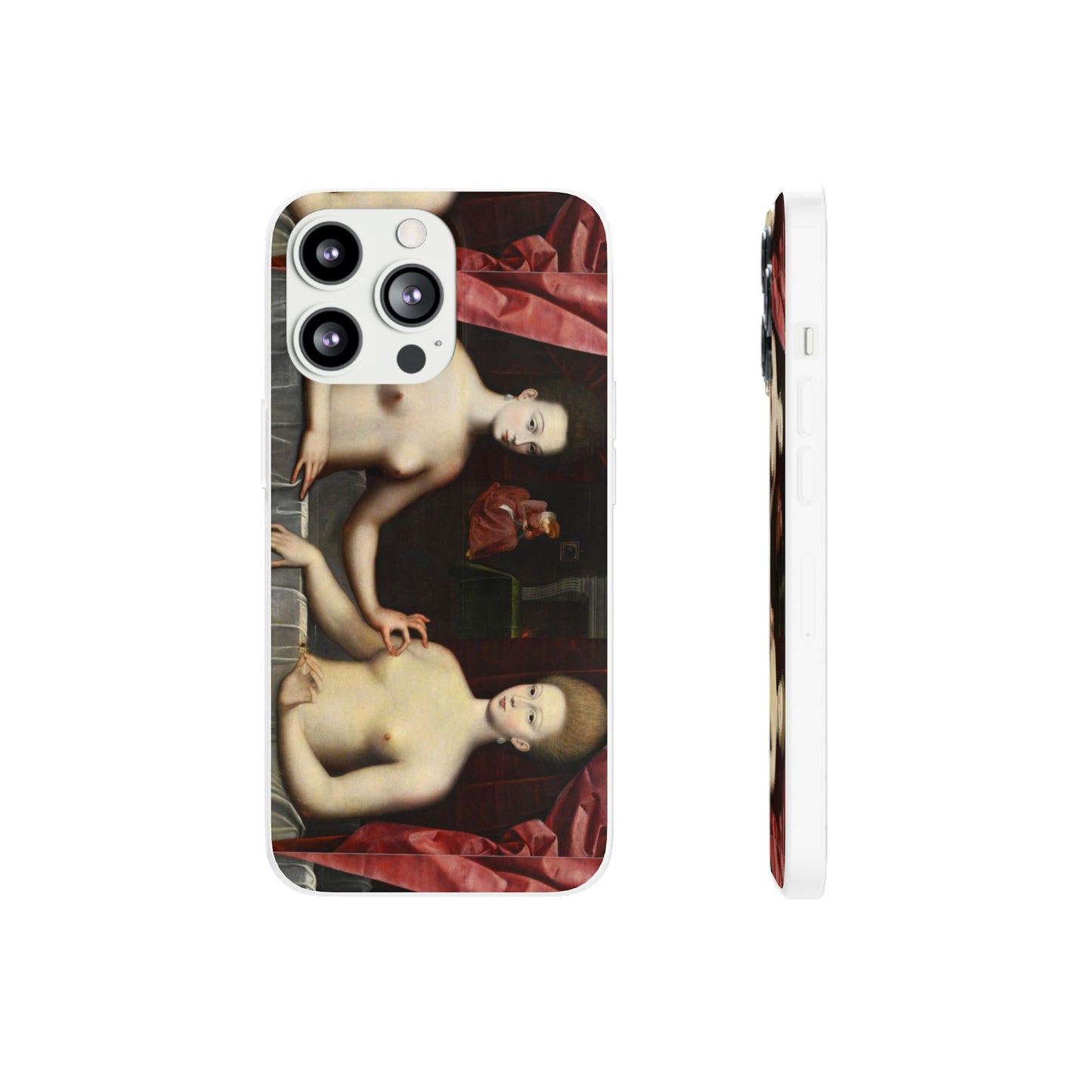 Gabrielle d'Estrées and One of Her Sisters iPhone case, Art iPhone case