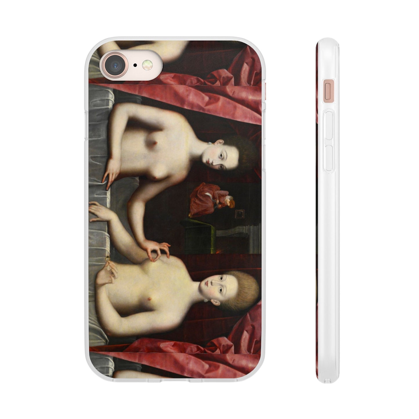 Gabrielle d'Estrées and One of Her Sisters iPhone case, Art iPhone case