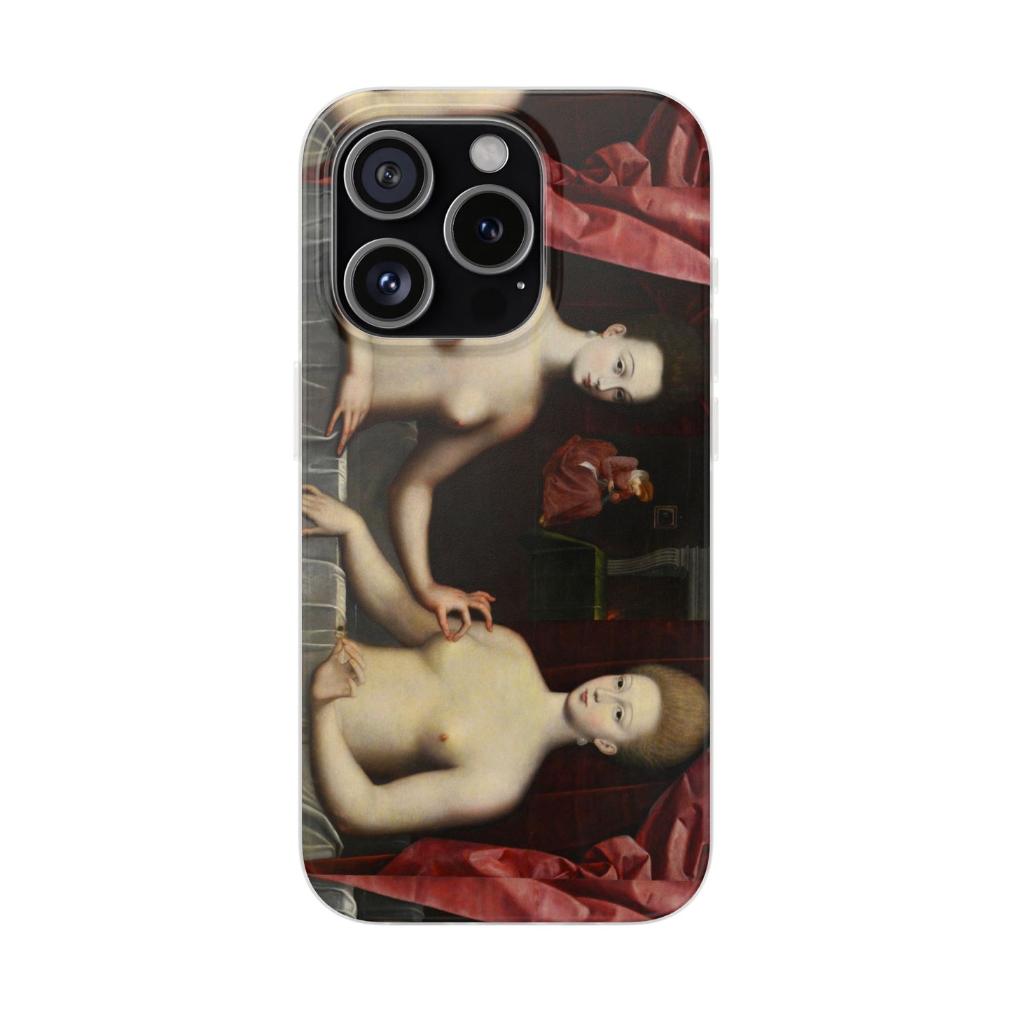Gabrielle d'Estrées and One of Her Sisters iPhone case, Art iPhone case