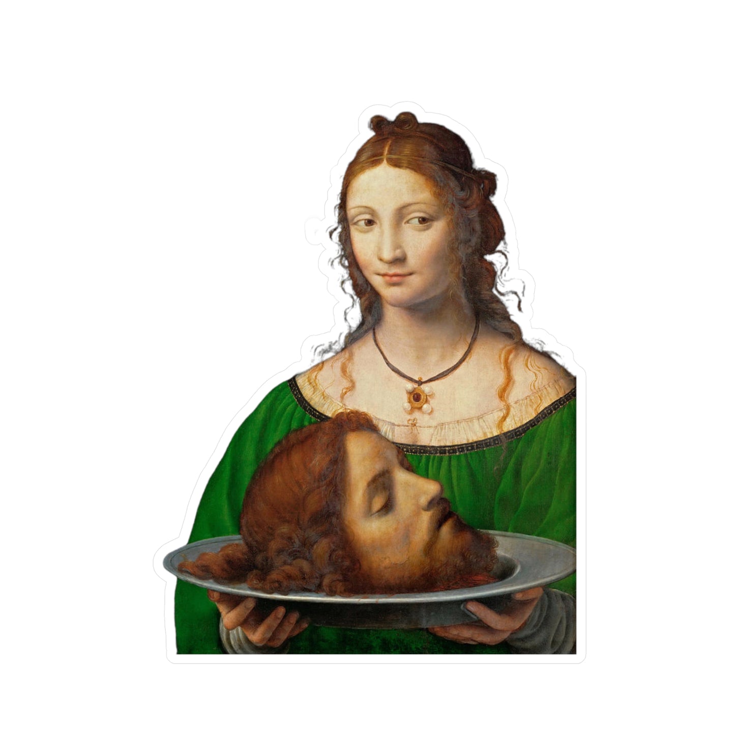 Beheading of John the Baptist sticker