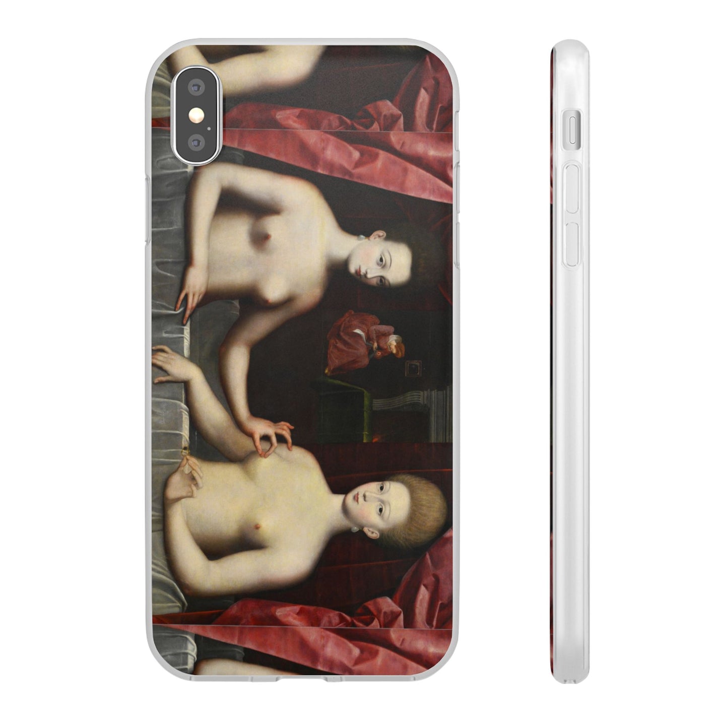 Gabrielle d'Estrées and One of Her Sisters iPhone case, Art iPhone case