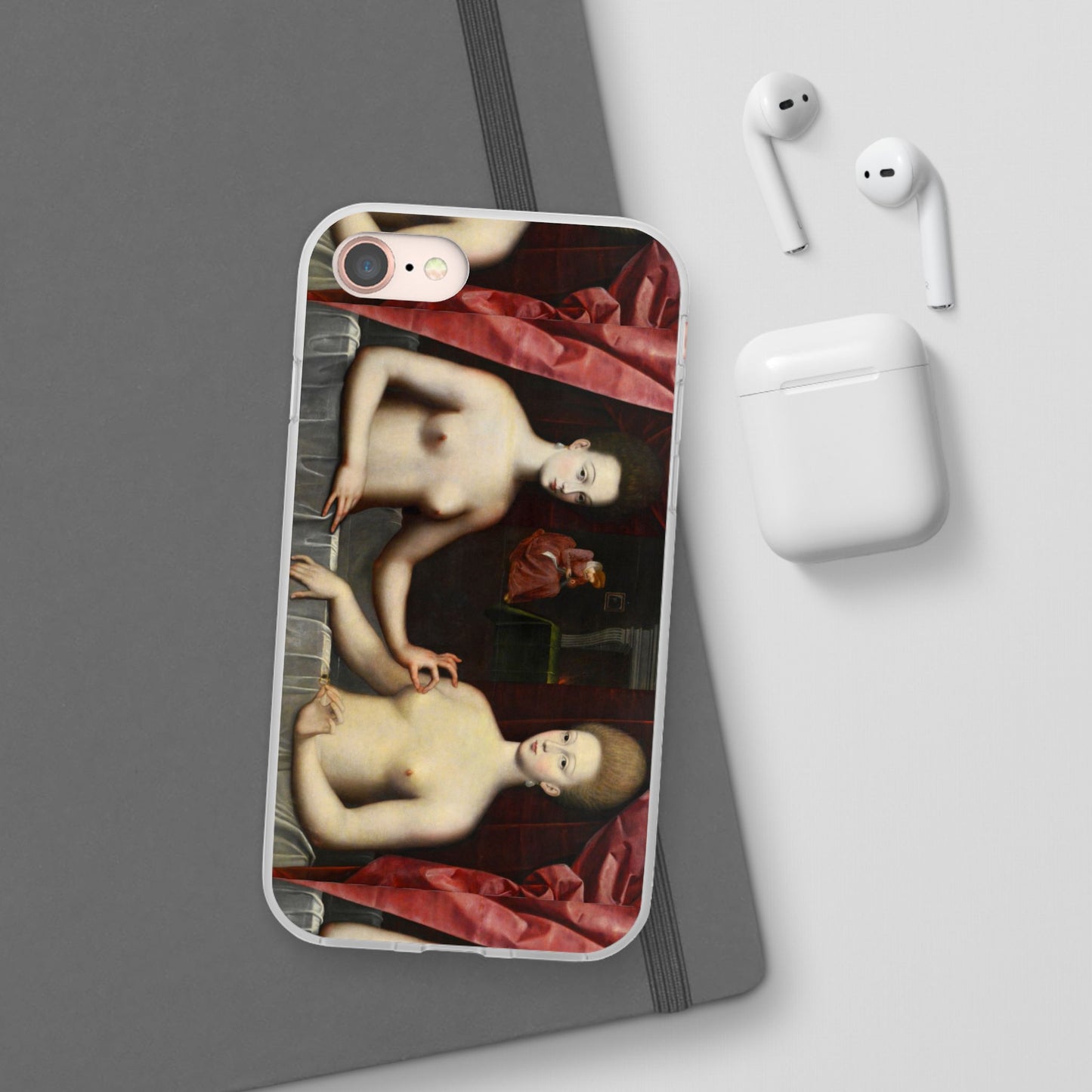 Gabrielle d'Estrées and One of Her Sisters iPhone case, Art iPhone case