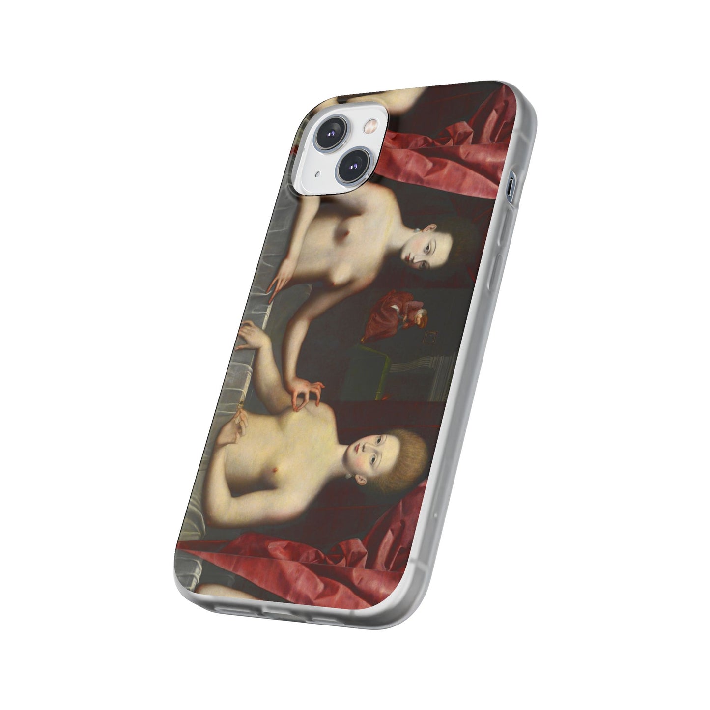 Gabrielle d'Estrées and One of Her Sisters iPhone case, Art iPhone case