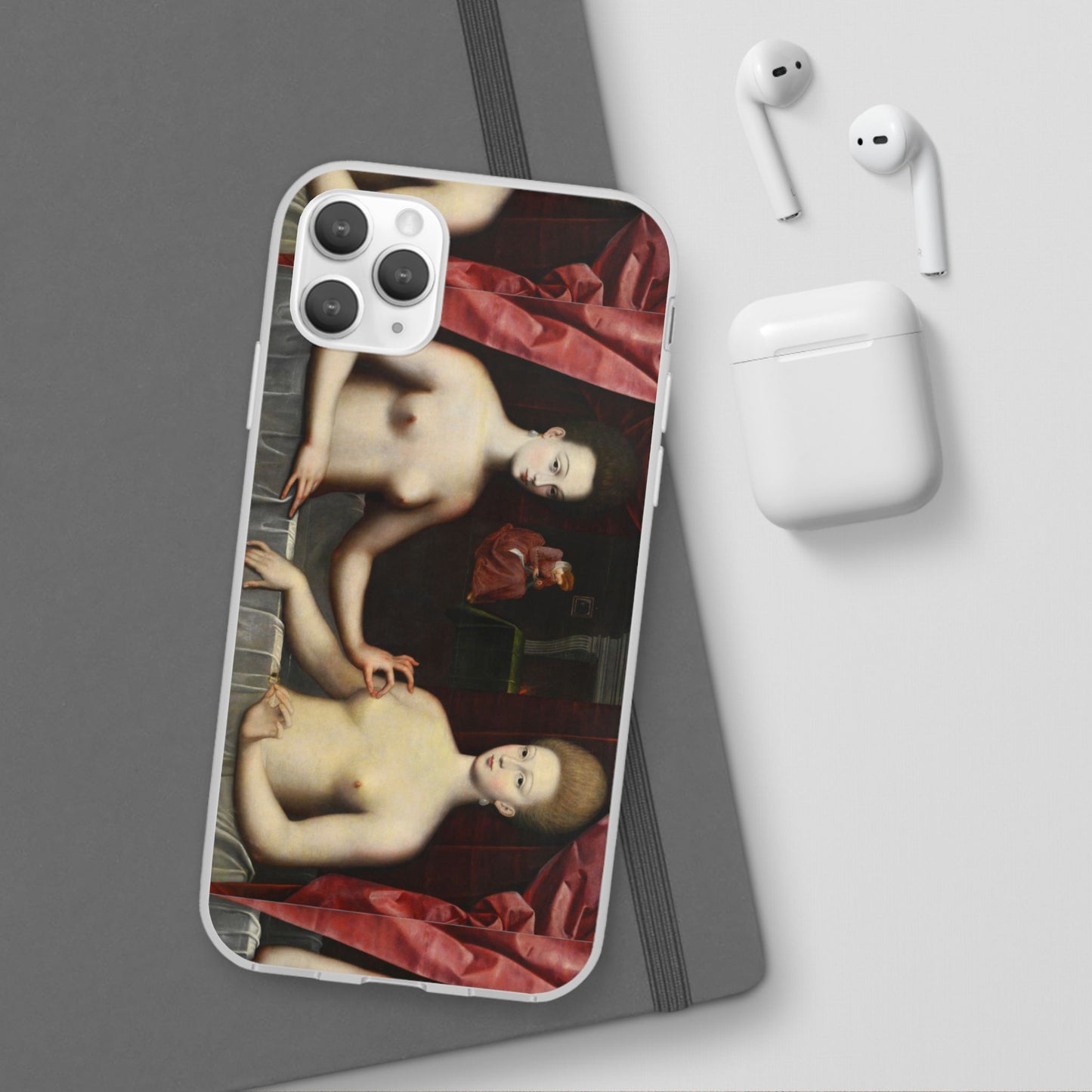 Gabrielle d'Estrées and One of Her Sisters iPhone case, Art iPhone case