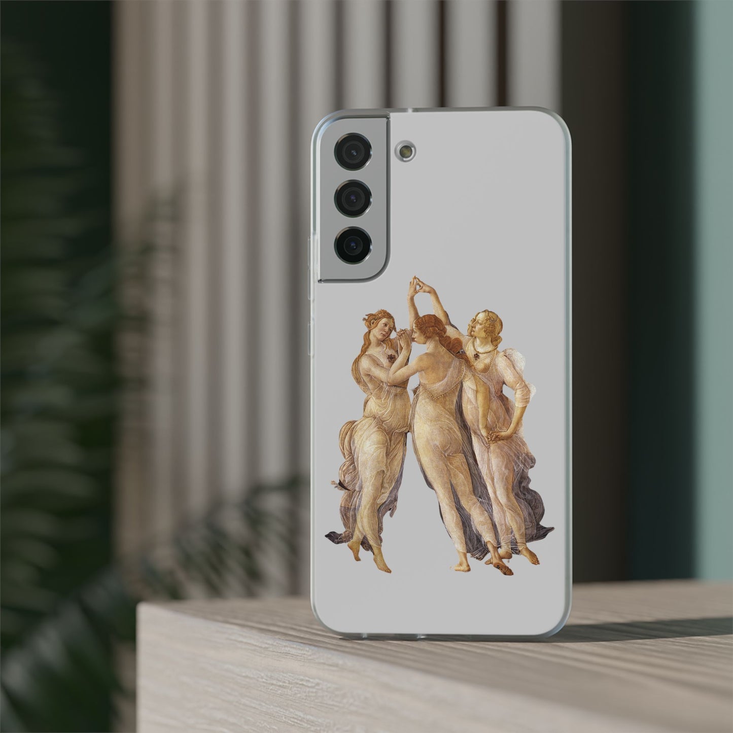 Three Graces Clear iPhone Case,Classical art phone case,aesthetic,arttok,iPhone android wireless charging,Feminist,Renaissance