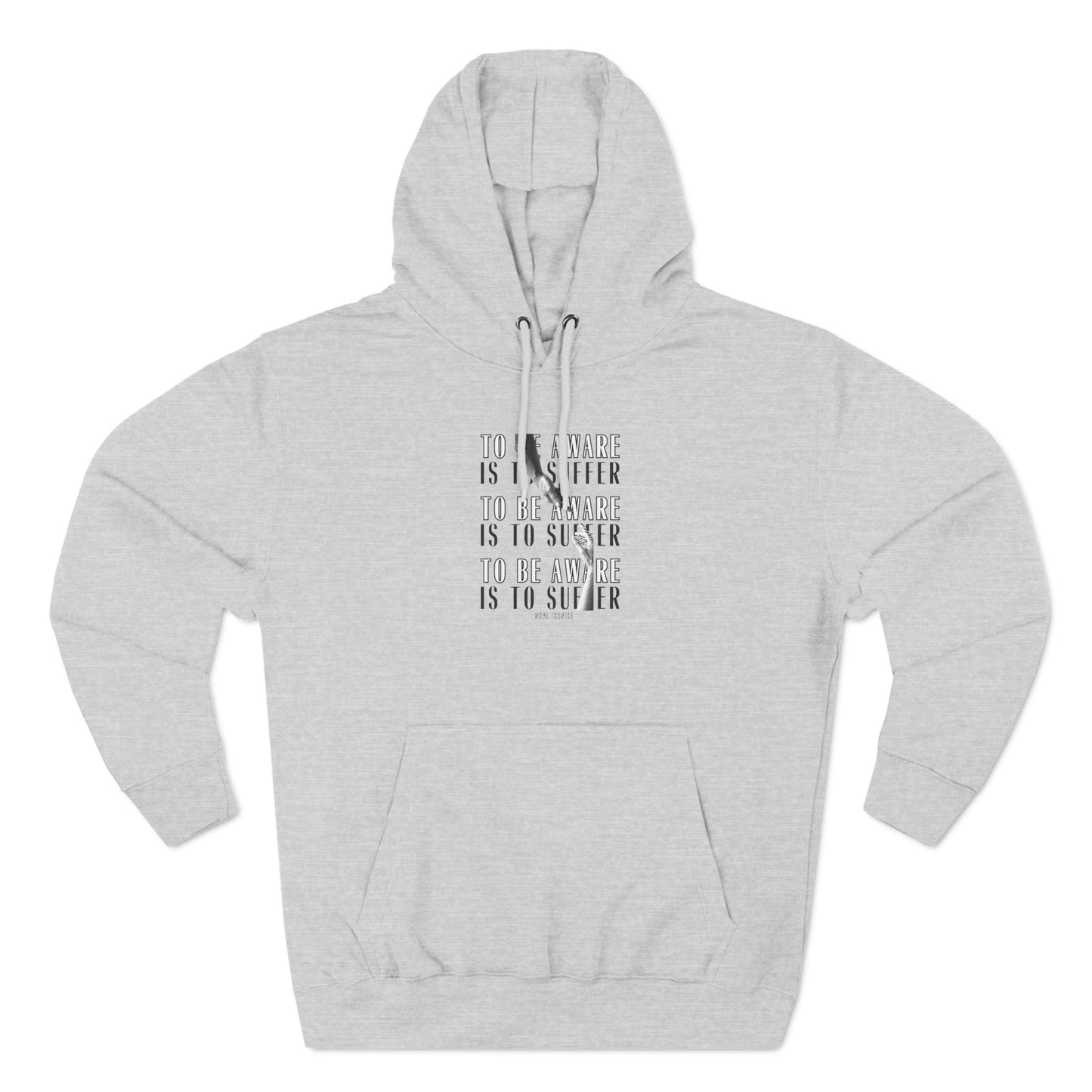 To be aware is to suffer Hoodie