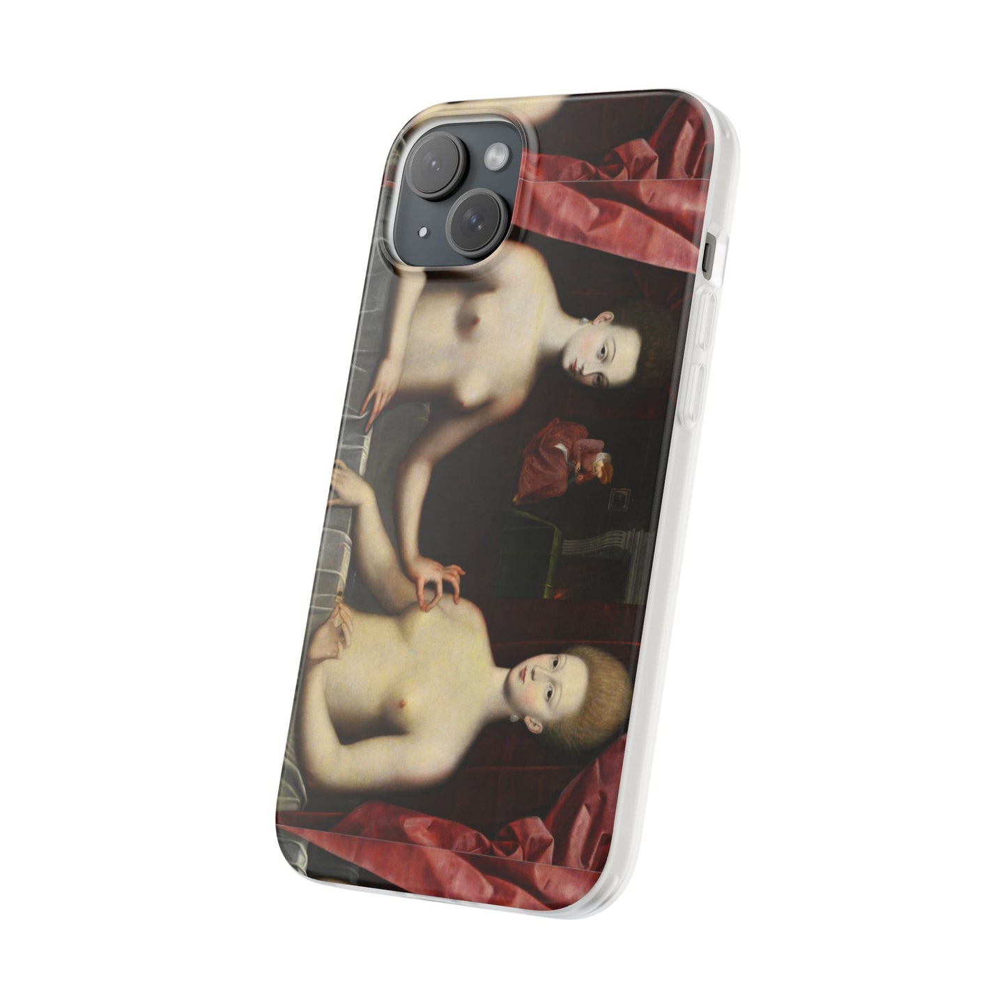 Gabrielle d'Estrées and One of Her Sisters iPhone case, Art iPhone case