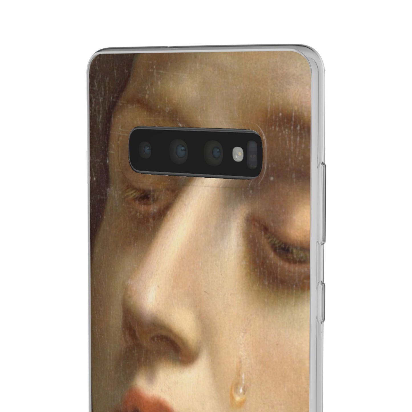 Renaissance tears detail iPhone Case, Aesthetic iPhone case