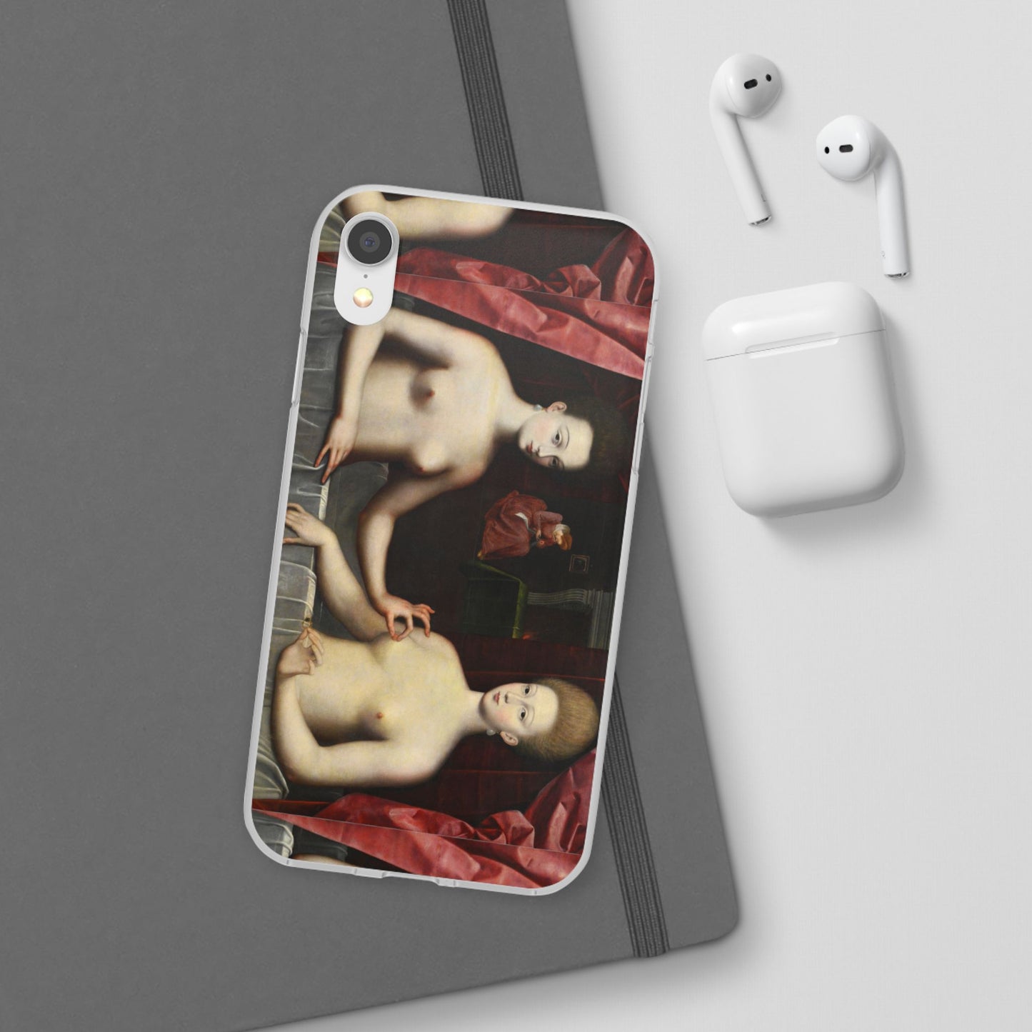 Gabrielle d'Estrées and One of Her Sisters iPhone case, Art iPhone case