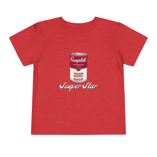 Cute Toddler Tee with Chicken Noodle Soup Design, Fun Gifts, Nursery Style, Kids Playwear, Birthday Outfit, Everyday Casual