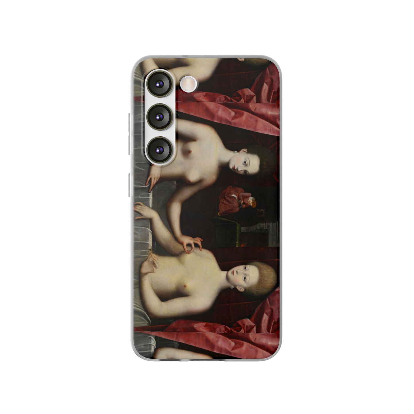Gabrielle d'Estrées and One of Her Sisters iPhone case, Art iPhone case