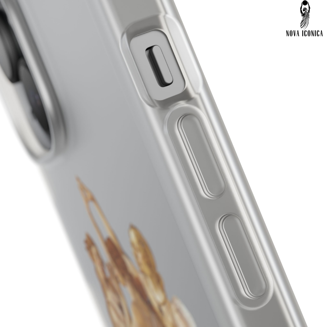 Three Graces Clear iPhone Case,Classical art phone case,aesthetic,arttok,iPhone android wireless charging,Feminist,Renaissance