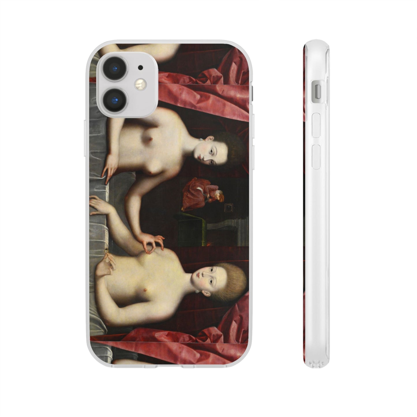 Gabrielle d'Estrées and One of Her Sisters iPhone case, Art iPhone case