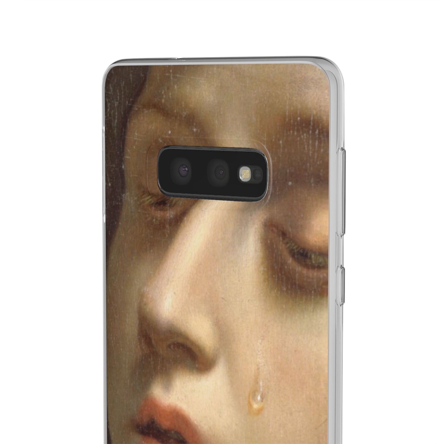 Renaissance tears detail iPhone Case, Aesthetic iPhone case
