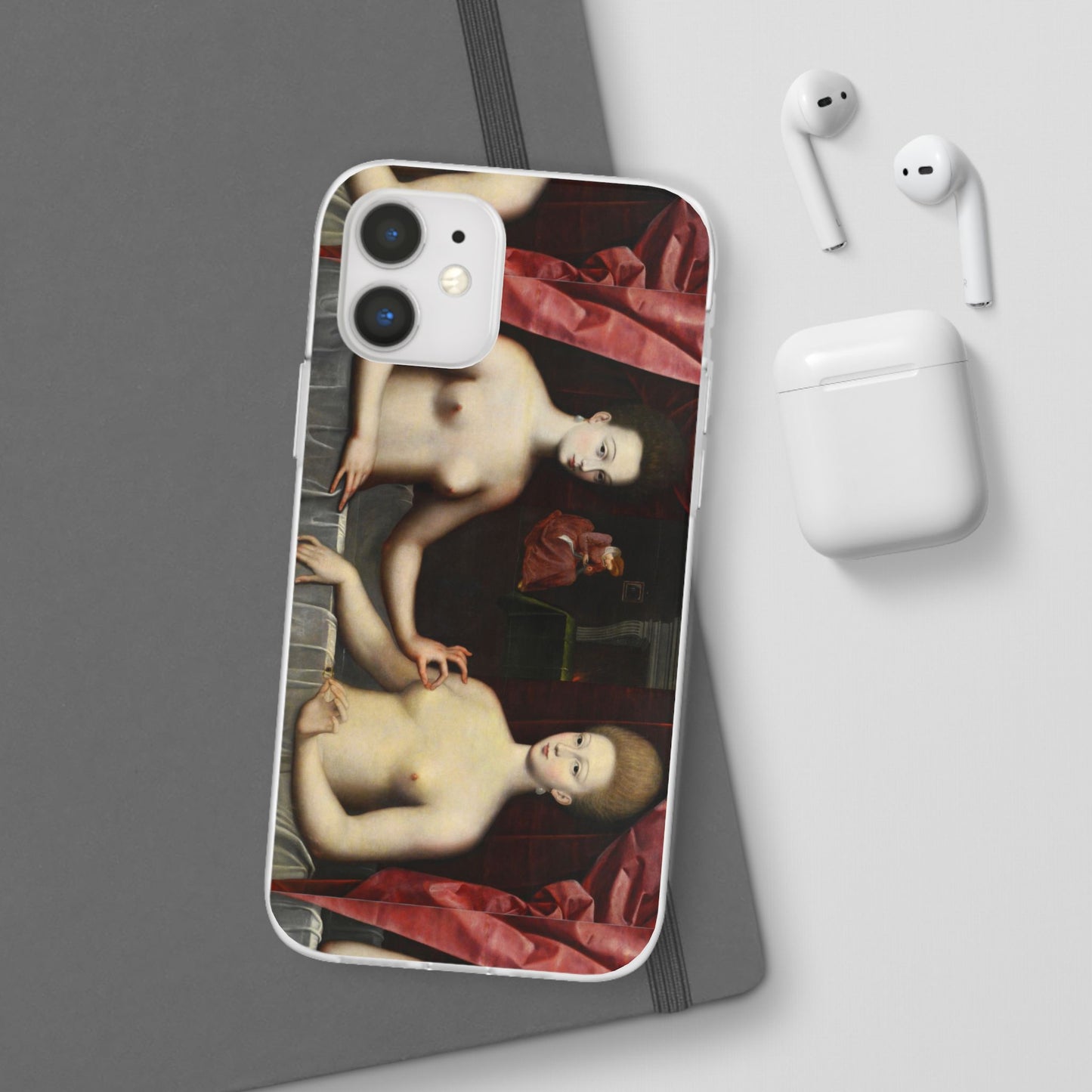 Gabrielle d'Estrées and One of Her Sisters iPhone case, Art iPhone case
