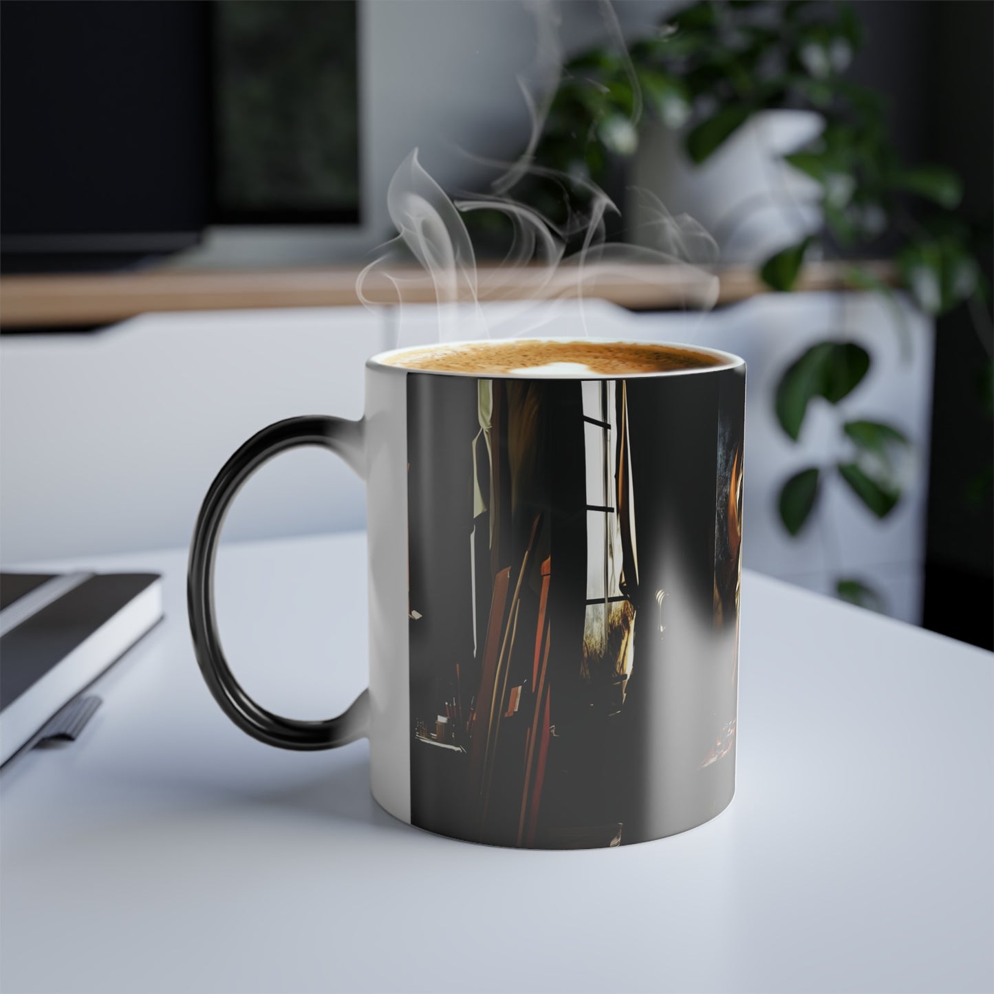 Color Morphing Coffee Mug - Artistic Design for Home & Office