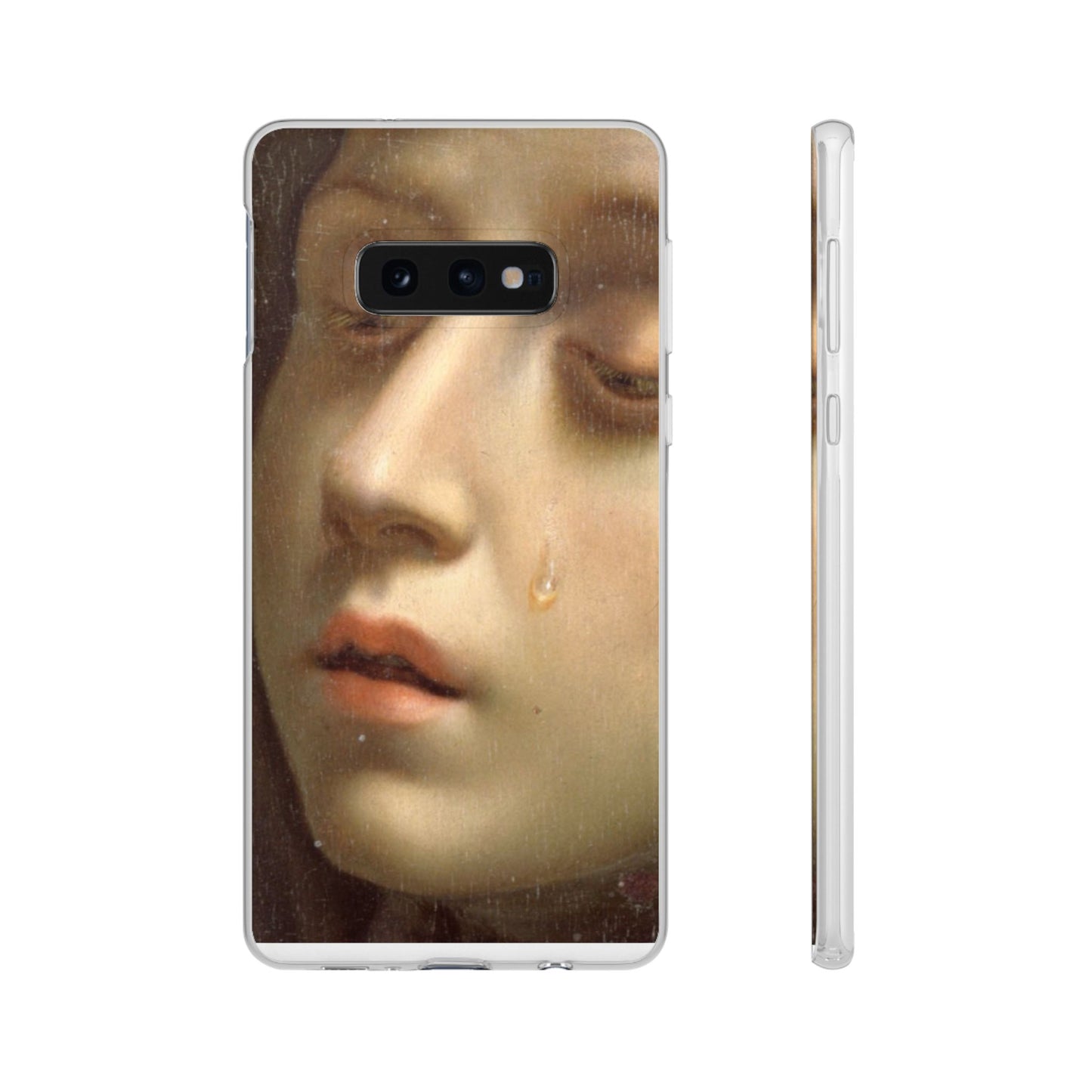 Renaissance tears detail iPhone Case, Aesthetic iPhone case