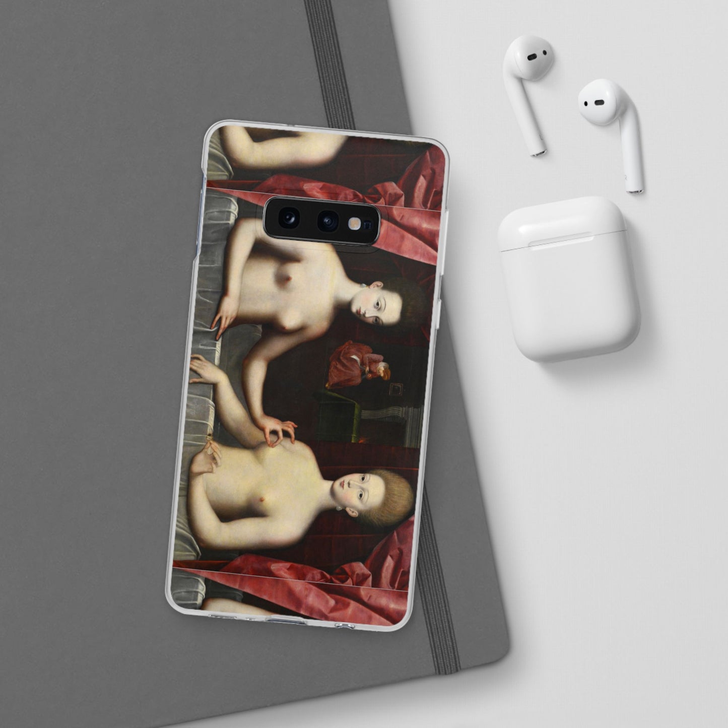 Gabrielle d'Estrées and One of Her Sisters iPhone case, Art iPhone case