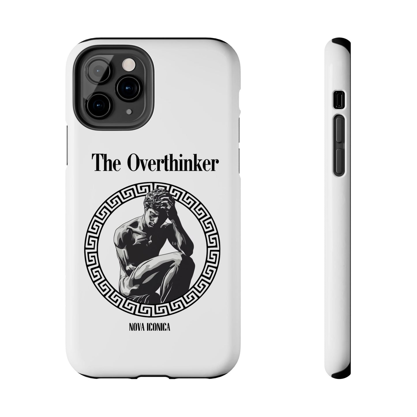 Overthinker Phone case, tough phone case, hybrid phone case, protective phone case, overthinker iphone case, overthinker samsung case