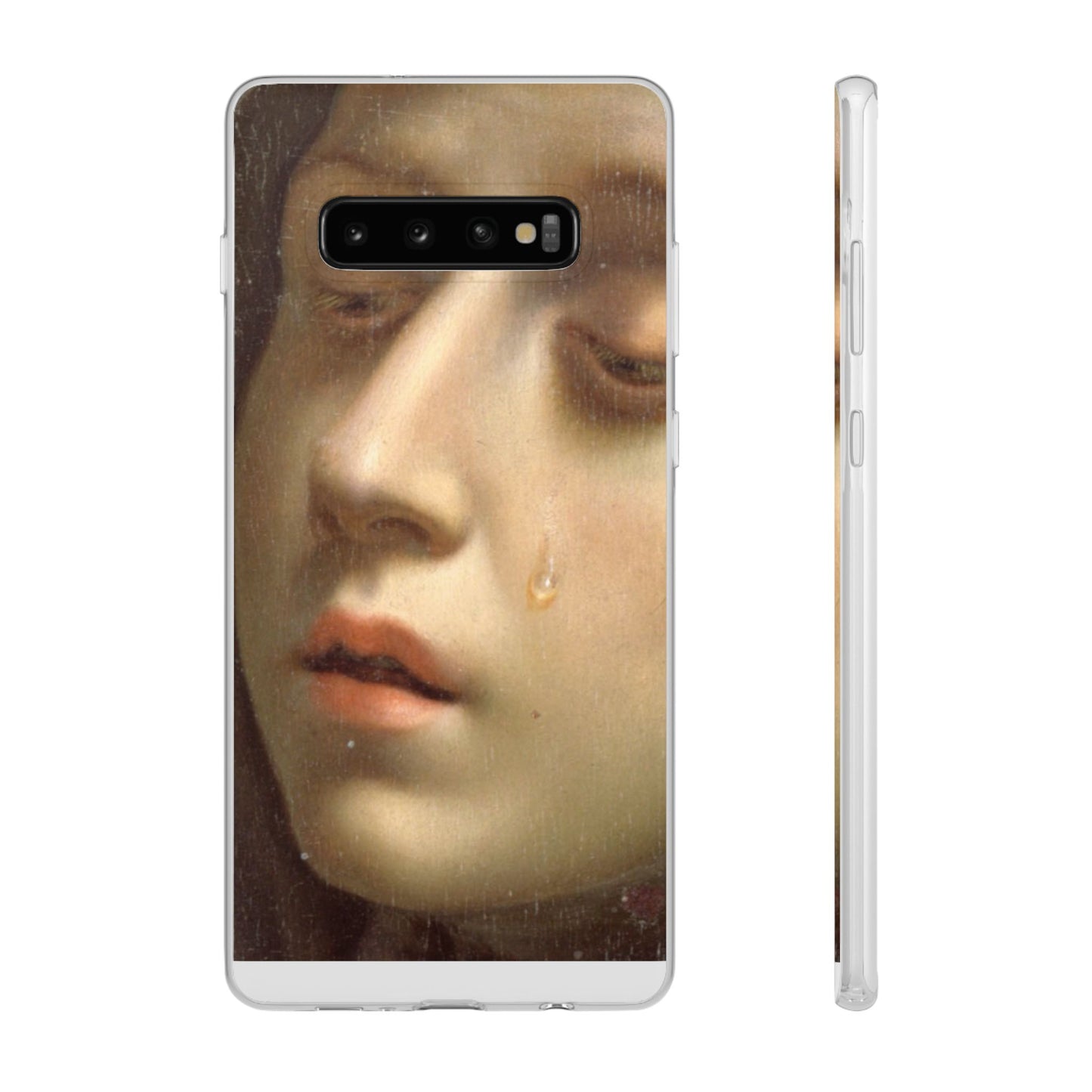 Renaissance tears detail iPhone Case, Aesthetic iPhone case