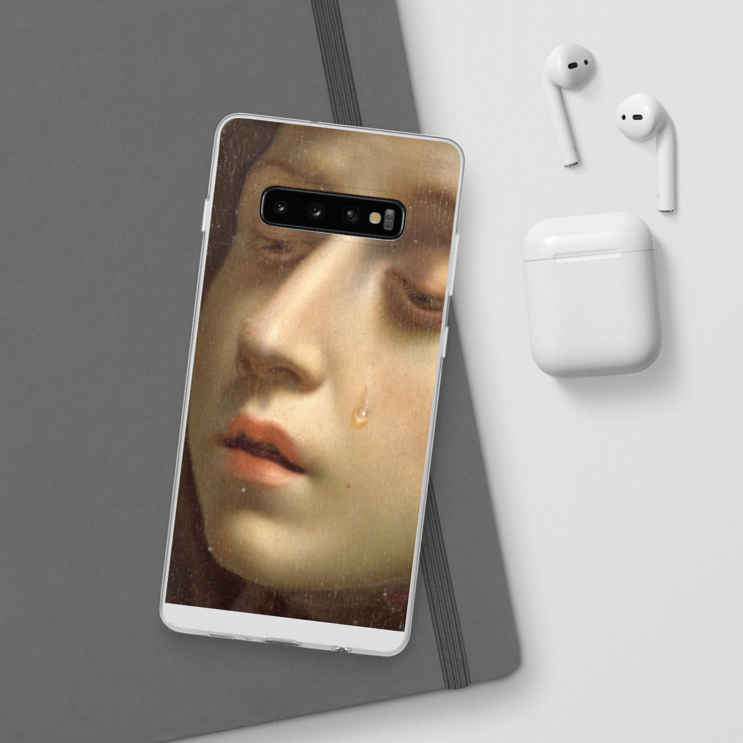 Renaissance tears detail iPhone Case, Aesthetic iPhone case