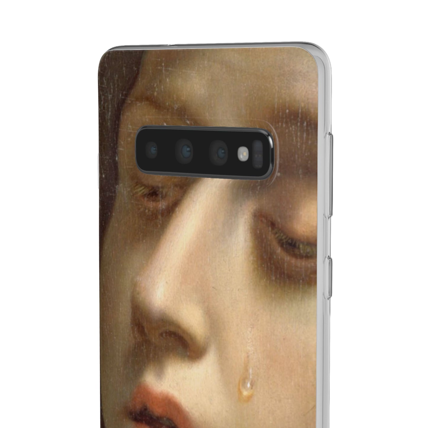 Renaissance tears detail iPhone Case, Aesthetic iPhone case