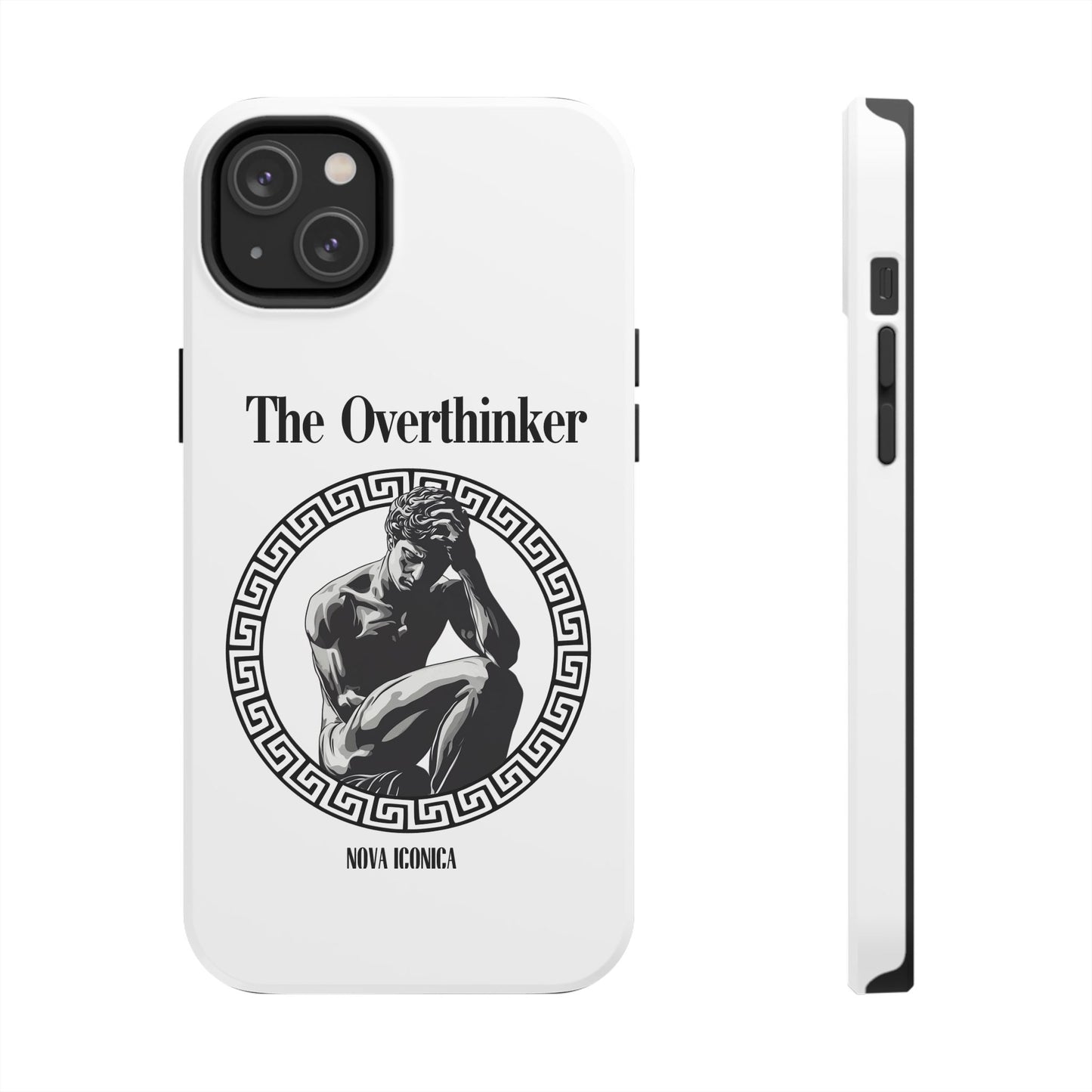 Overthinker Phone case, tough phone case, hybrid phone case, protective phone case, overthinker iphone case, overthinker samsung case