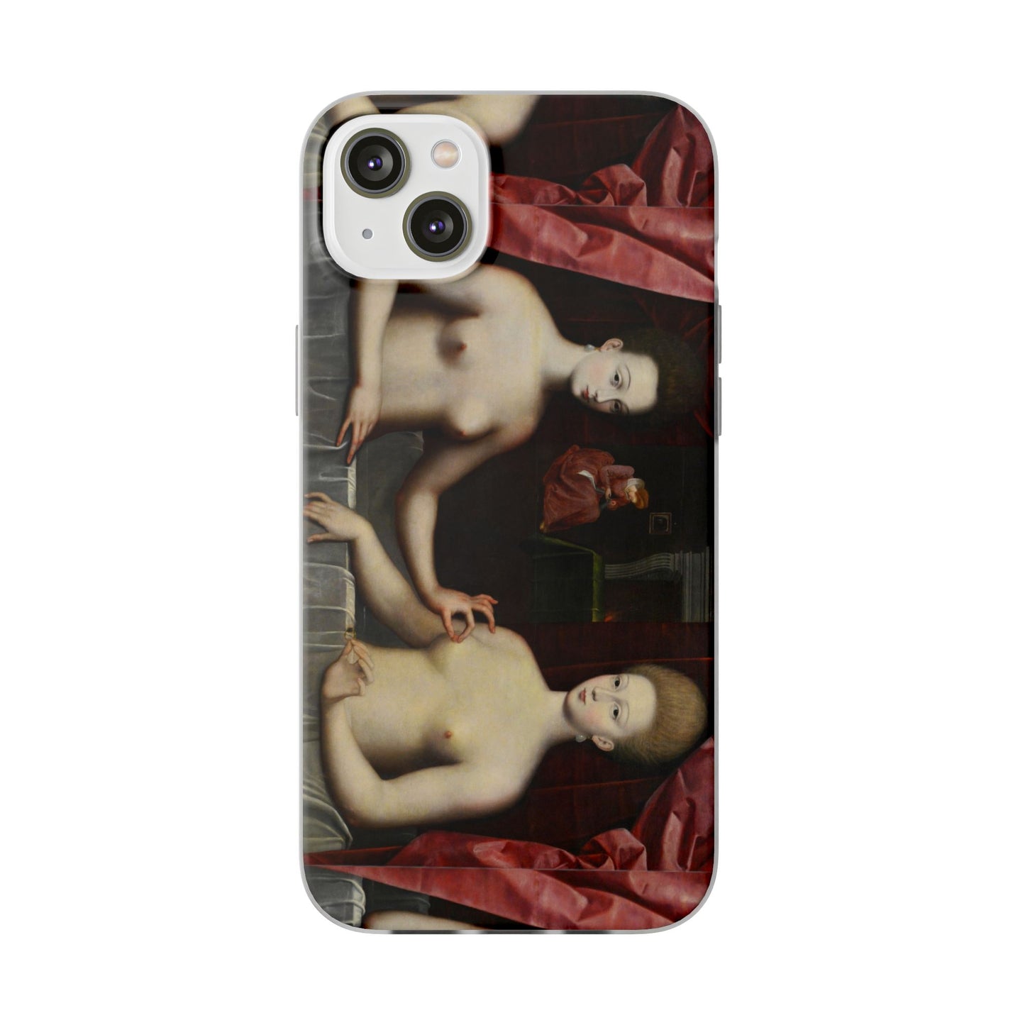 Gabrielle d'Estrées and One of Her Sisters iPhone case, Art iPhone case