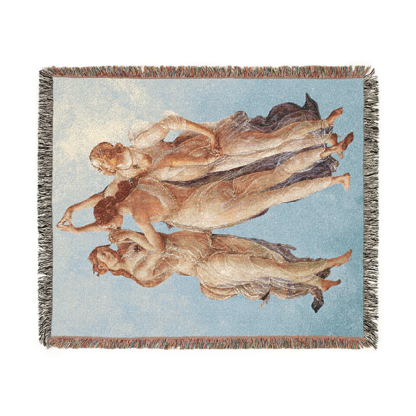 Renaissance Blanket, Woven Blanket, Sandro Botticelli, Primavera Painting, Venus Blanket, Vintage Woven Blanket, Fine Art Blanket