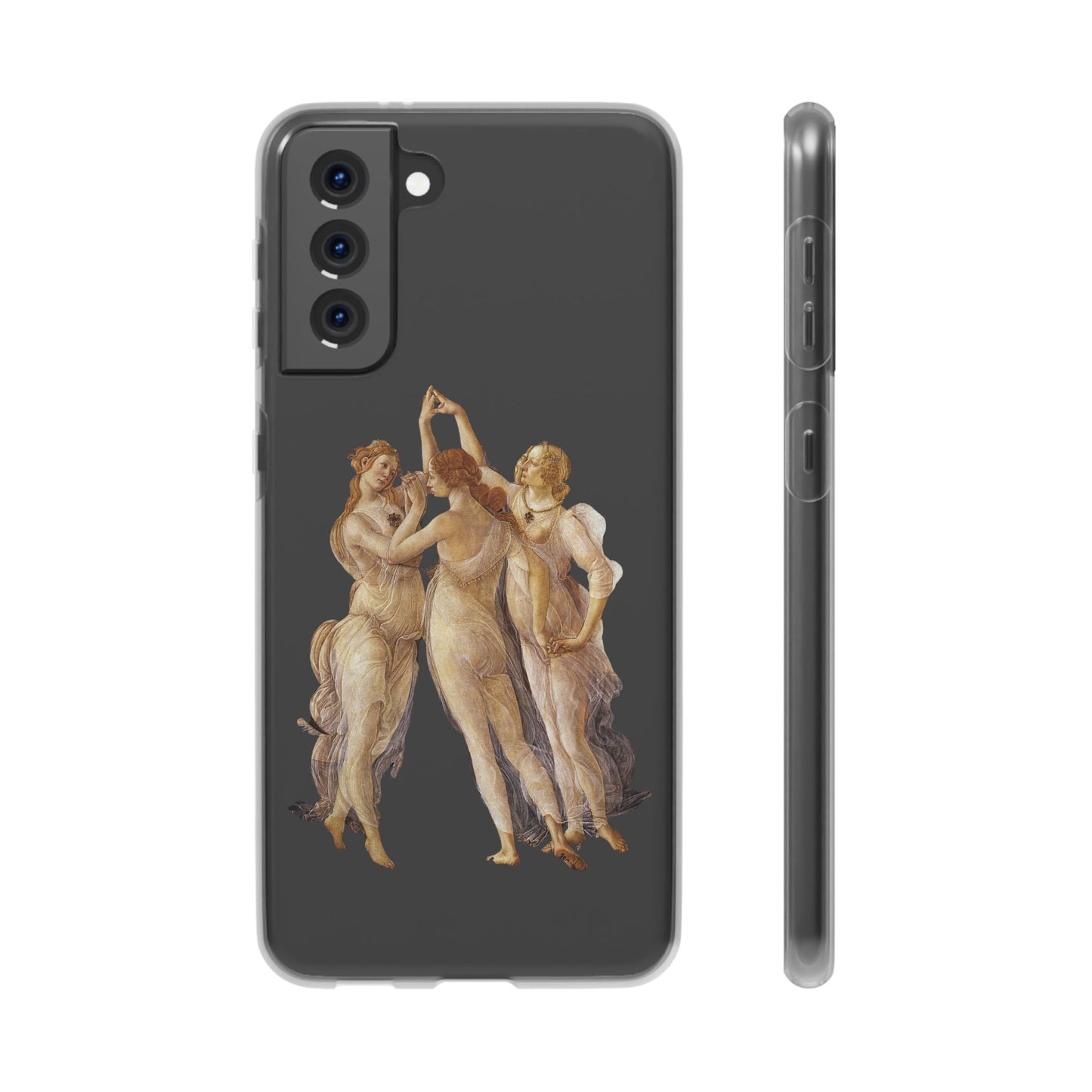 Three Graces Clear iPhone Case,Classical art phone case,aesthetic,arttok,iPhone android wireless charging,Feminist,Renaissance