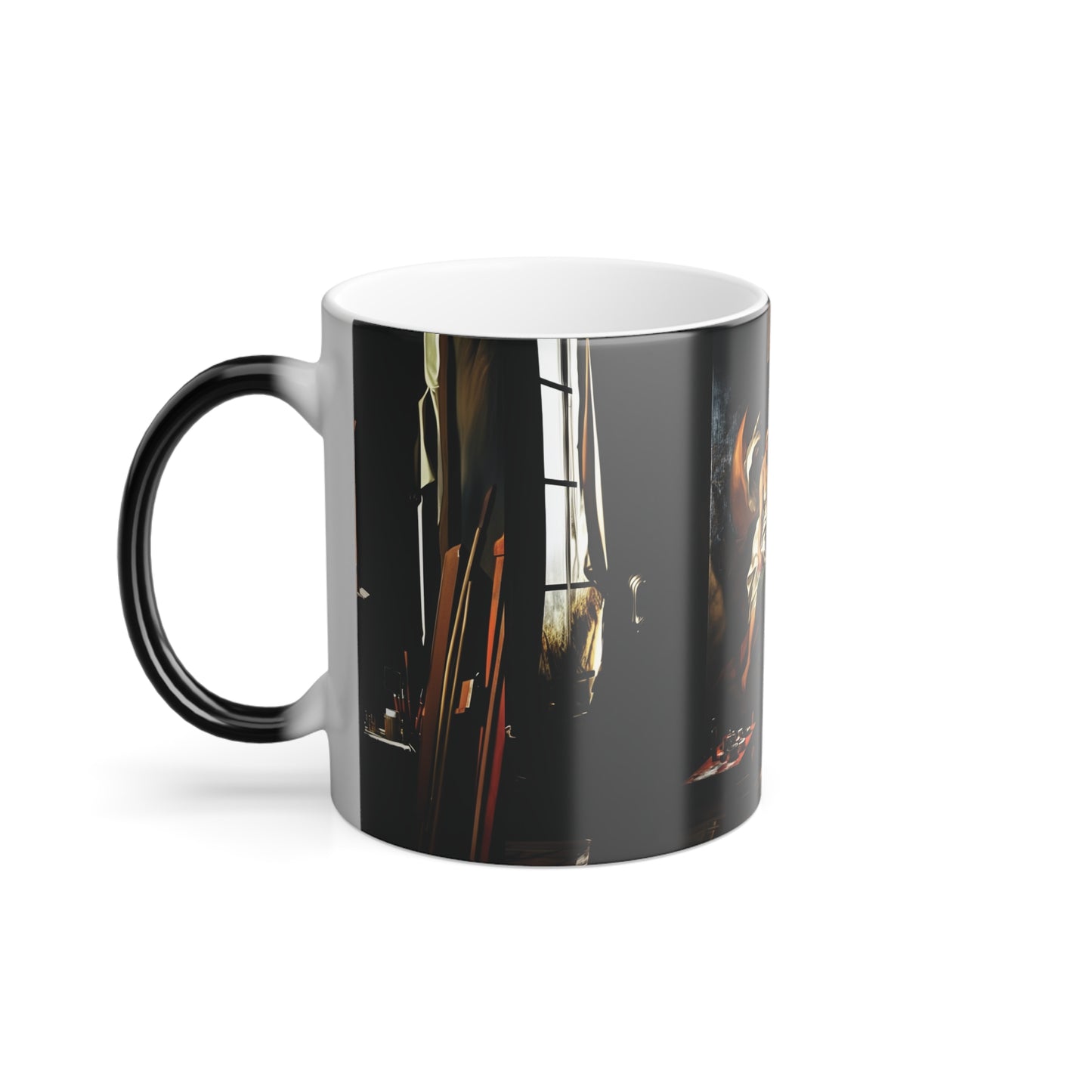 Color Morphing Coffee Mug - Artistic Design for Home & Office