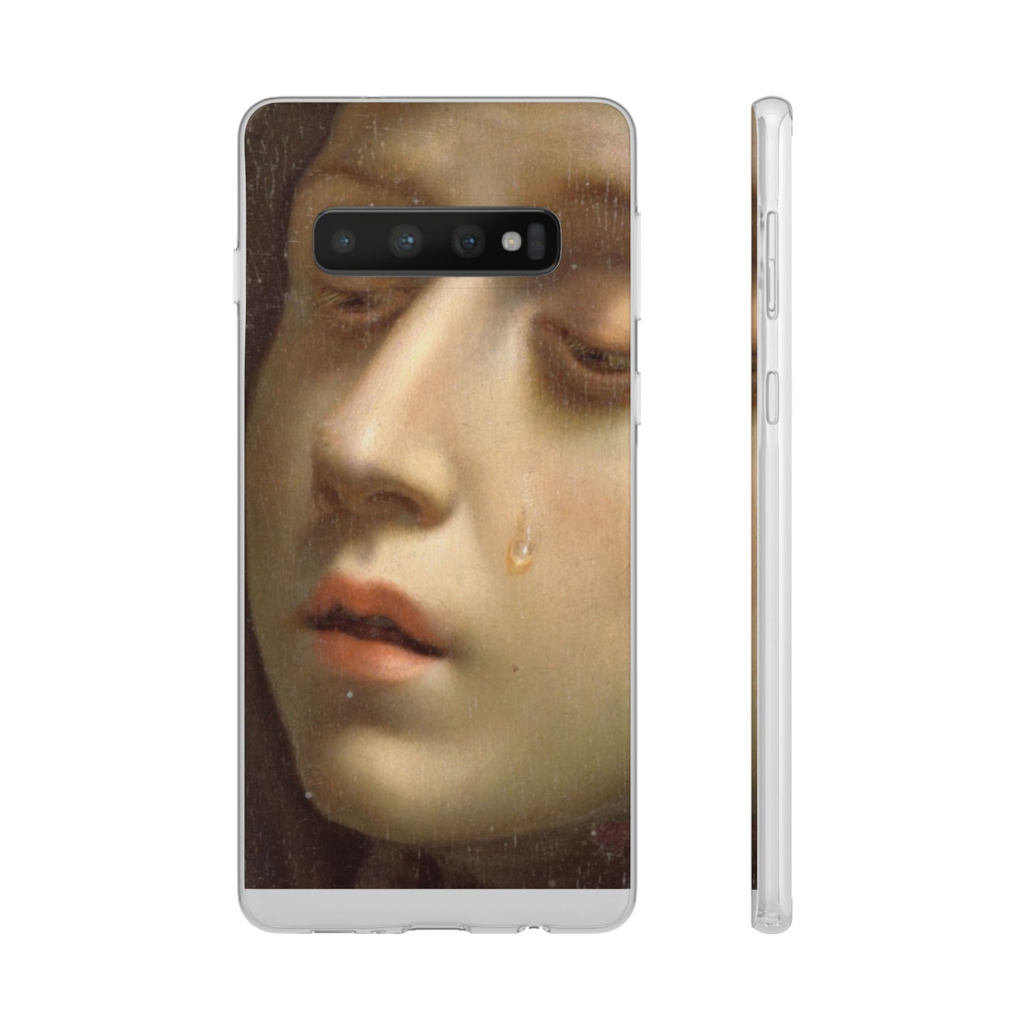 Renaissance tears detail iPhone Case, Aesthetic iPhone case