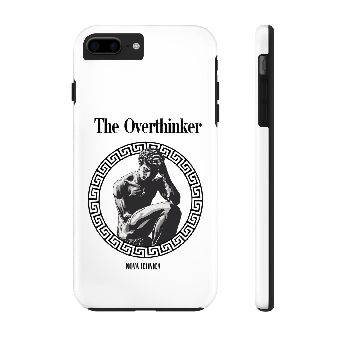 Overthinker Phone case, tough phone case, hybrid phone case, protective phone case, overthinker iphone case, overthinker samsung case