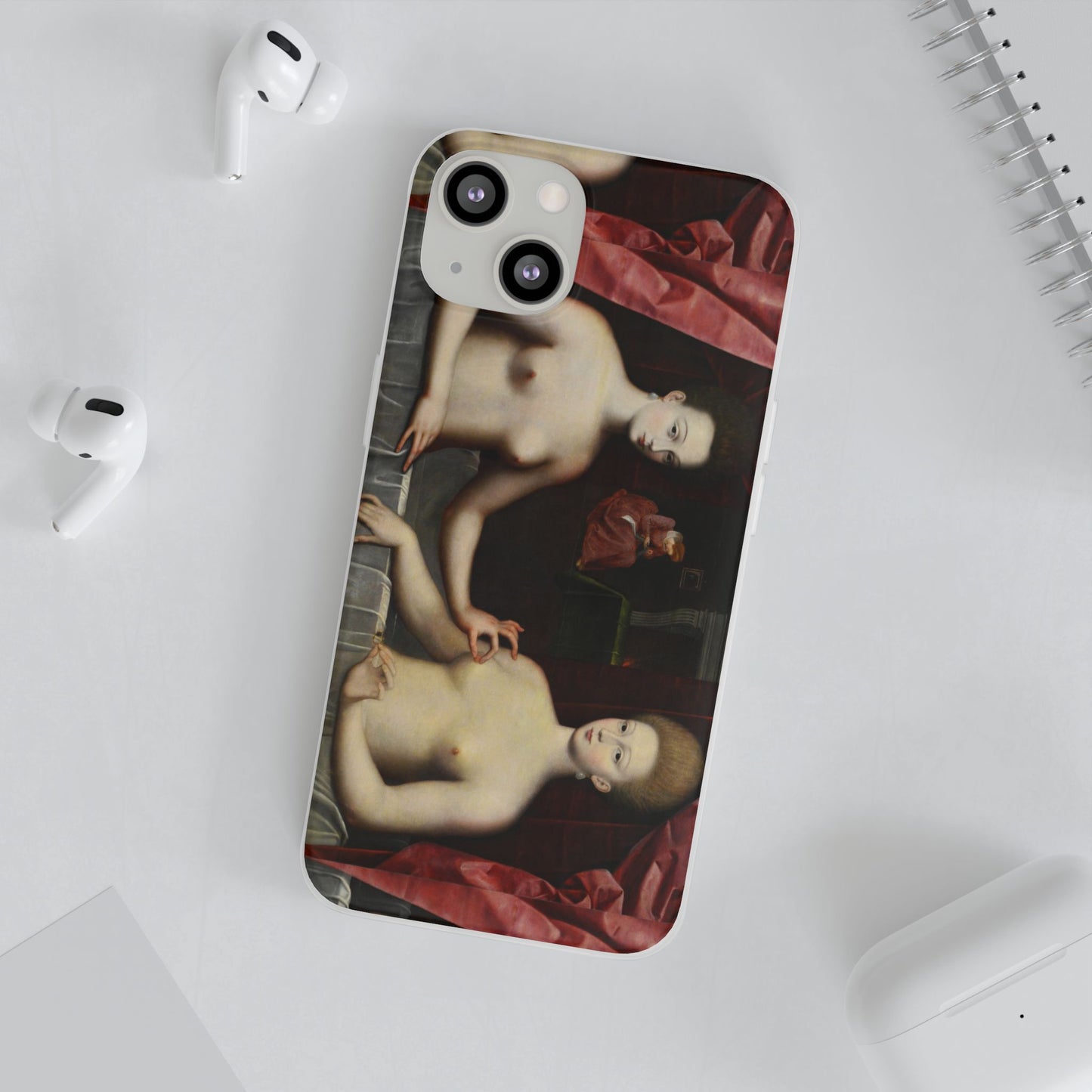 Gabrielle d'Estrées and One of Her Sisters iPhone case, Art iPhone case