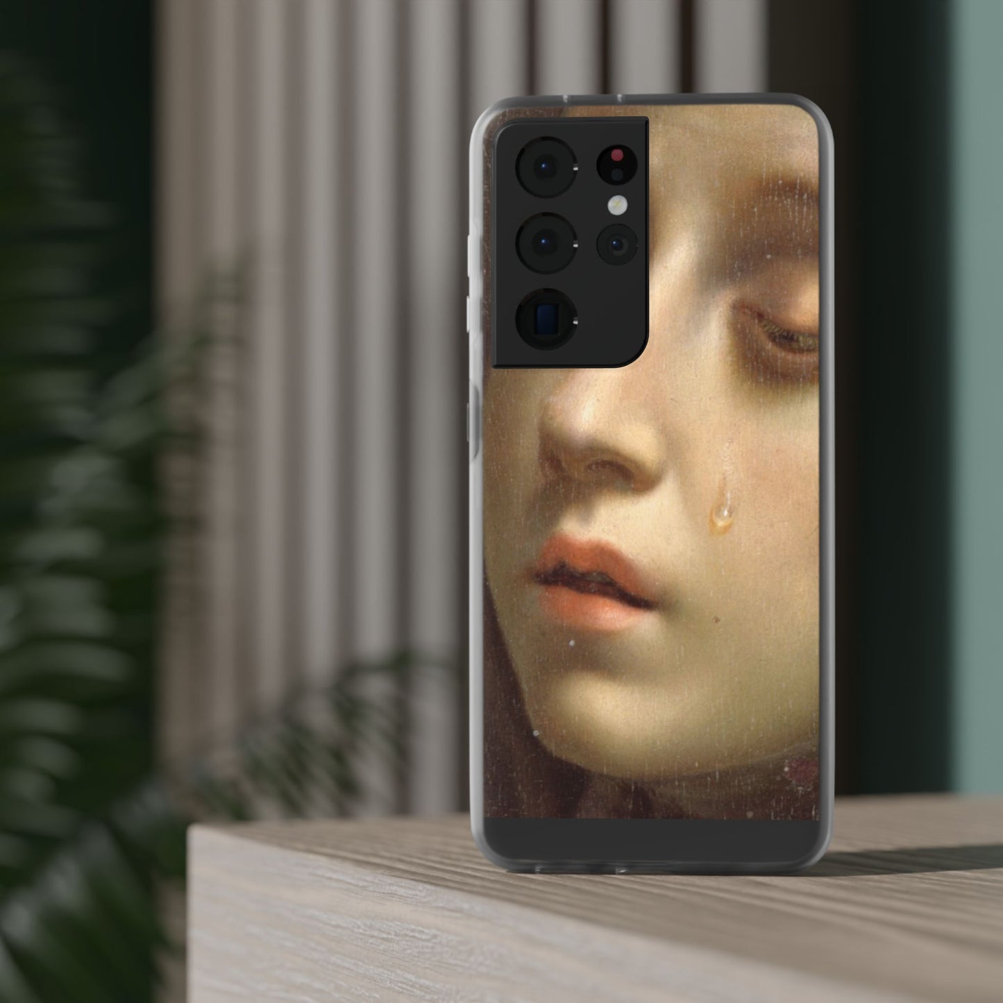 Renaissance tears detail iPhone Case, Aesthetic iPhone case