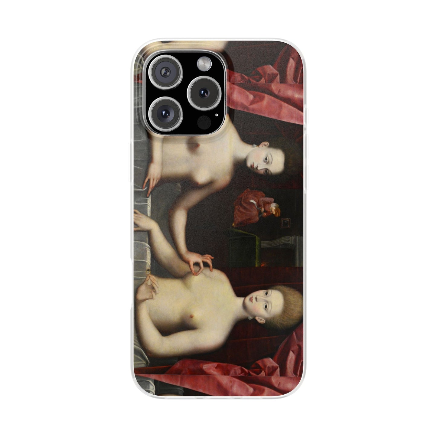 Gabrielle d'Estrées and One of Her Sisters iPhone case, Art iPhone case