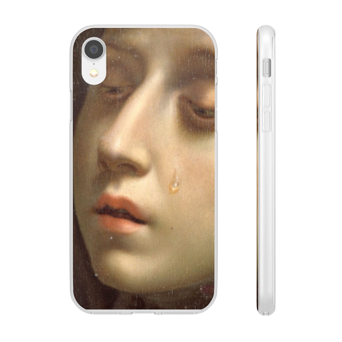 Renaissance tears detail iPhone Case, Aesthetic iPhone case