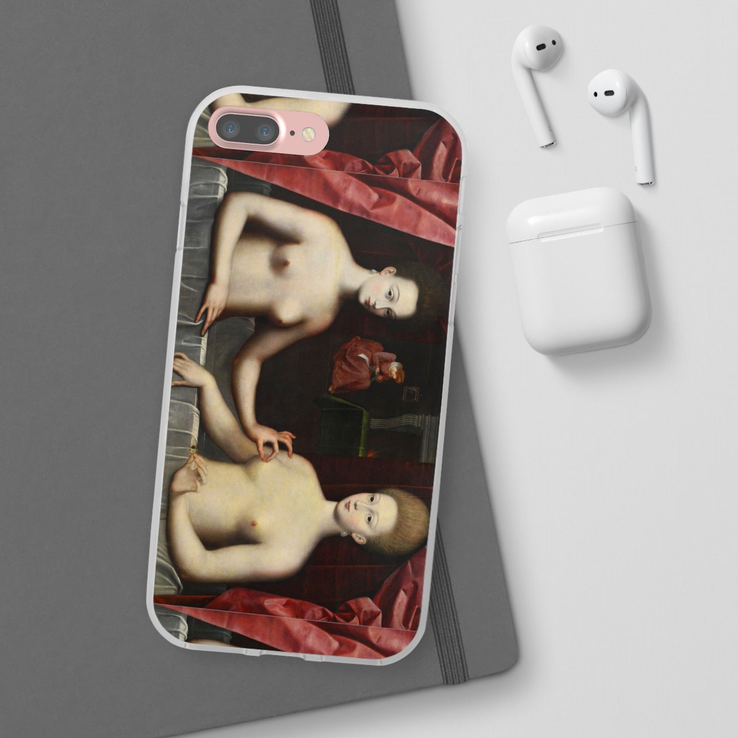 Gabrielle d'Estrées and One of Her Sisters iPhone case, Art iPhone case