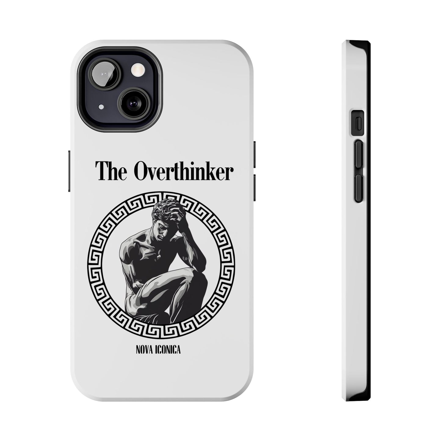 Overthinker Phone case, tough phone case, hybrid phone case, protective phone case, overthinker iphone case, overthinker samsung case