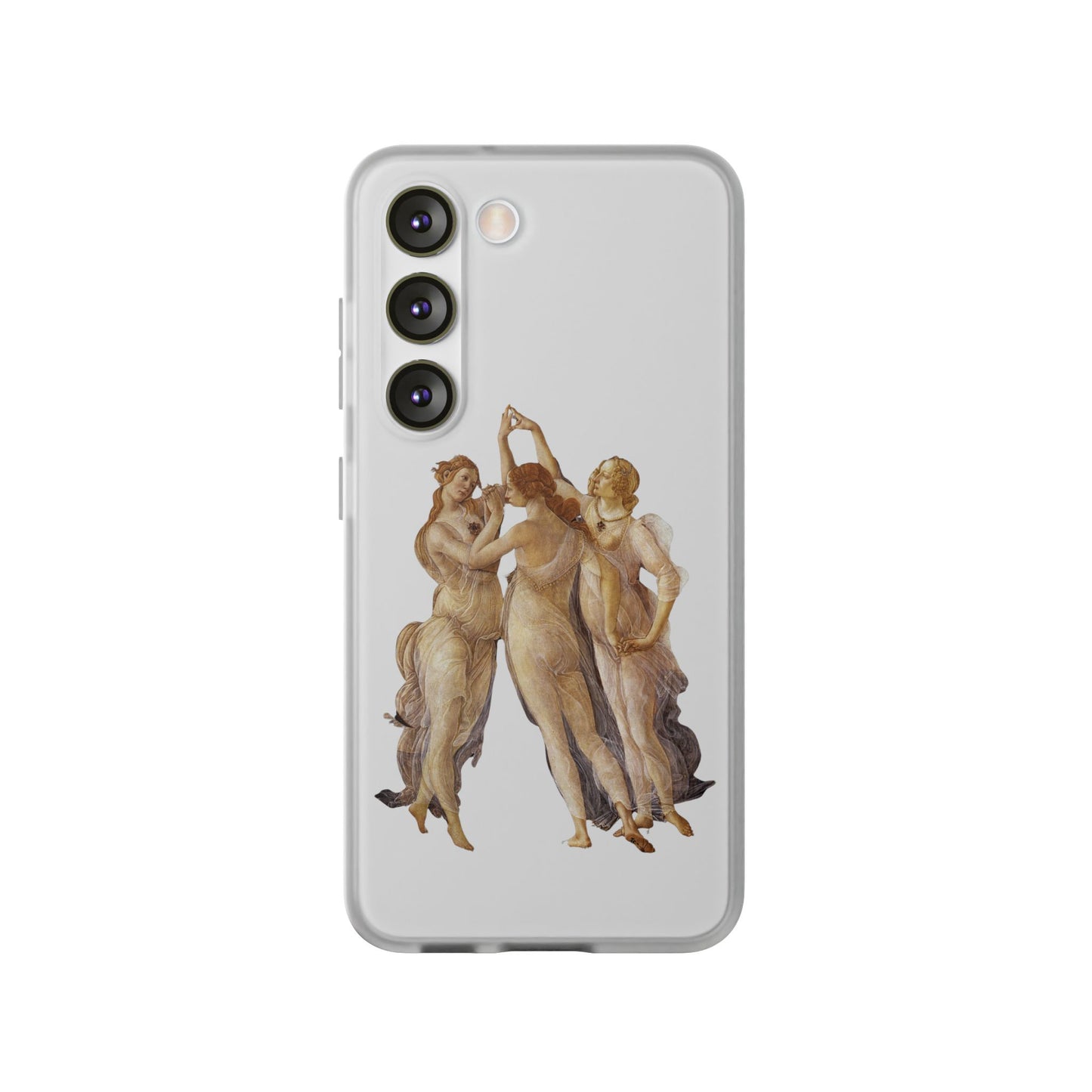 Three Graces Clear iPhone Case,Classical art phone case,aesthetic,arttok,iPhone android wireless charging,Feminist,Renaissance